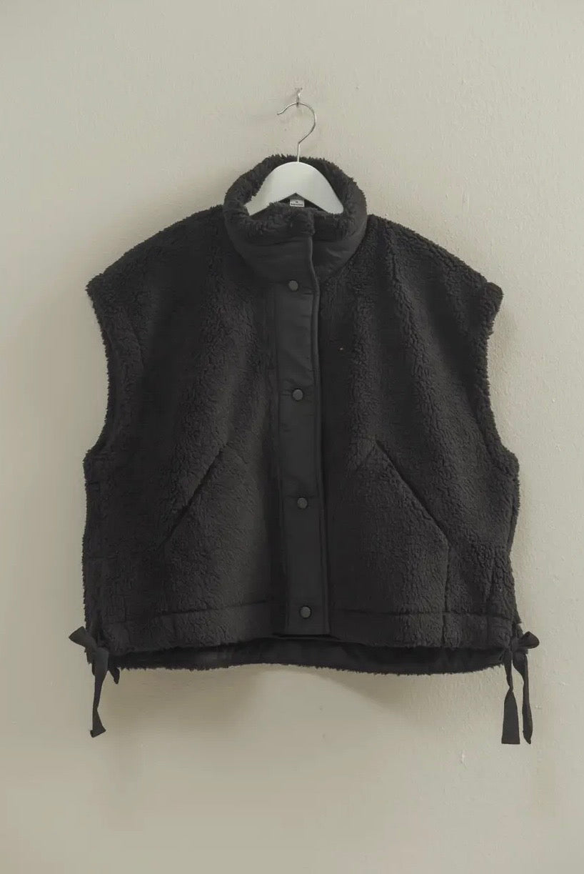 Sherpa Oversized Vest/ More Colors