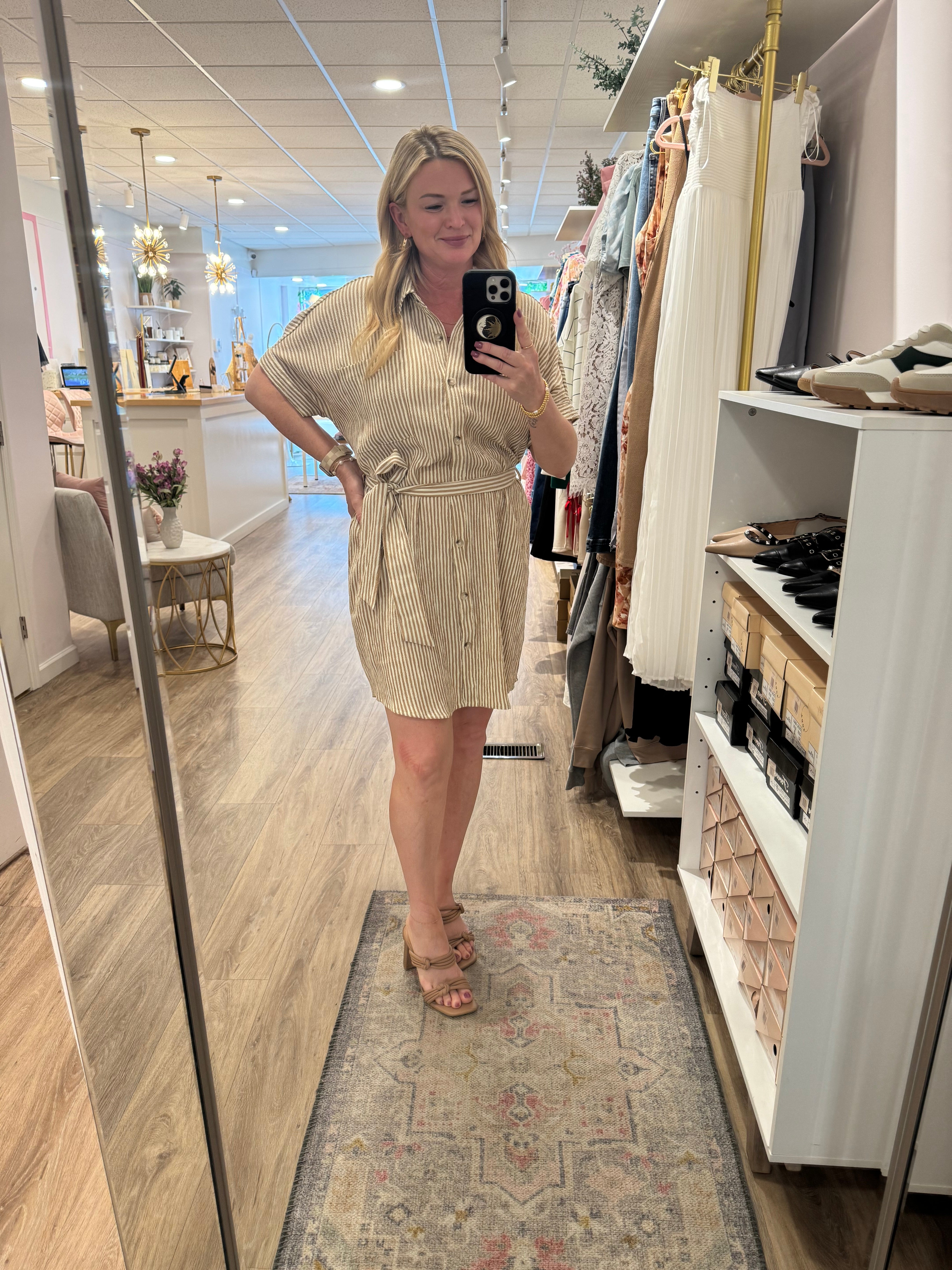 Button Down Shirt Dress