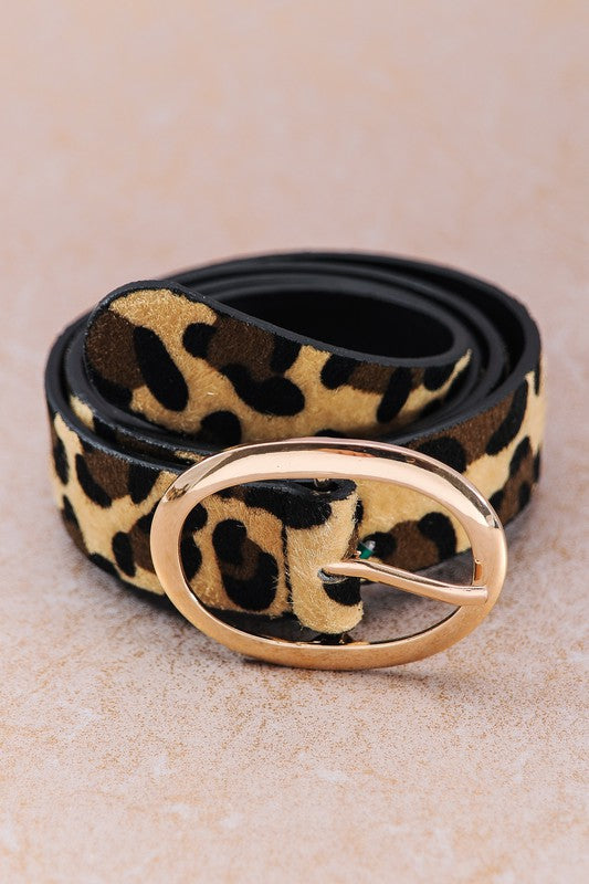 Oval Buckle Belts