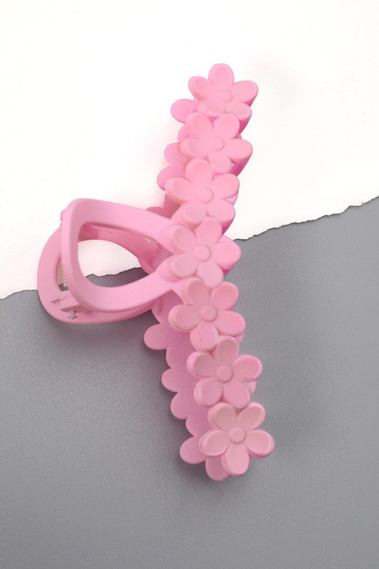 Half Moon Daisy Claw Clip