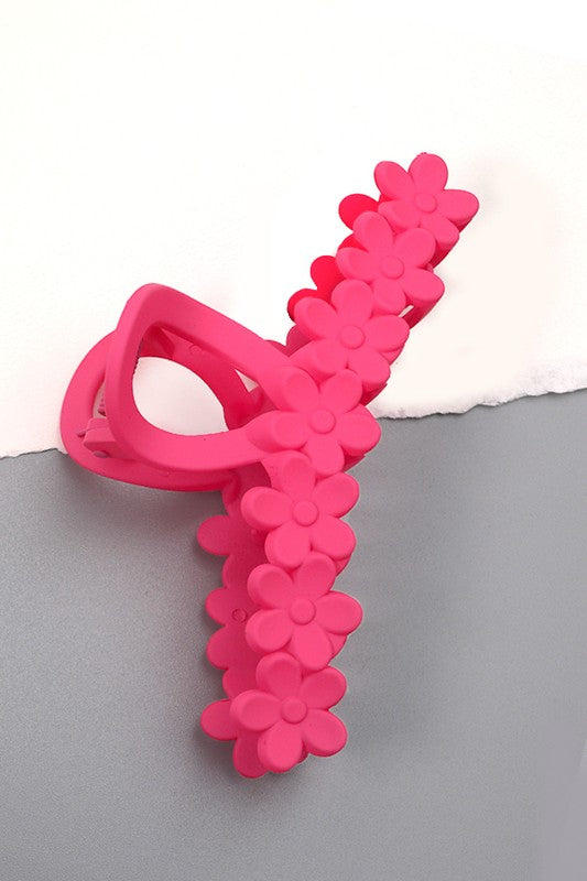 Half Moon Daisy Claw Clip