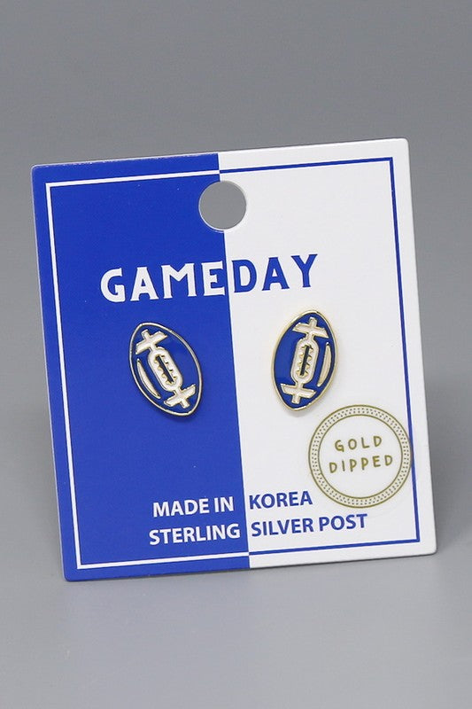 Football Earrings