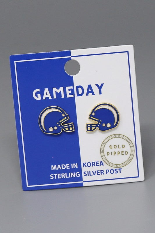 Football Helmet Earring