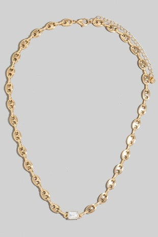 Charm Anchor Chain Necklace