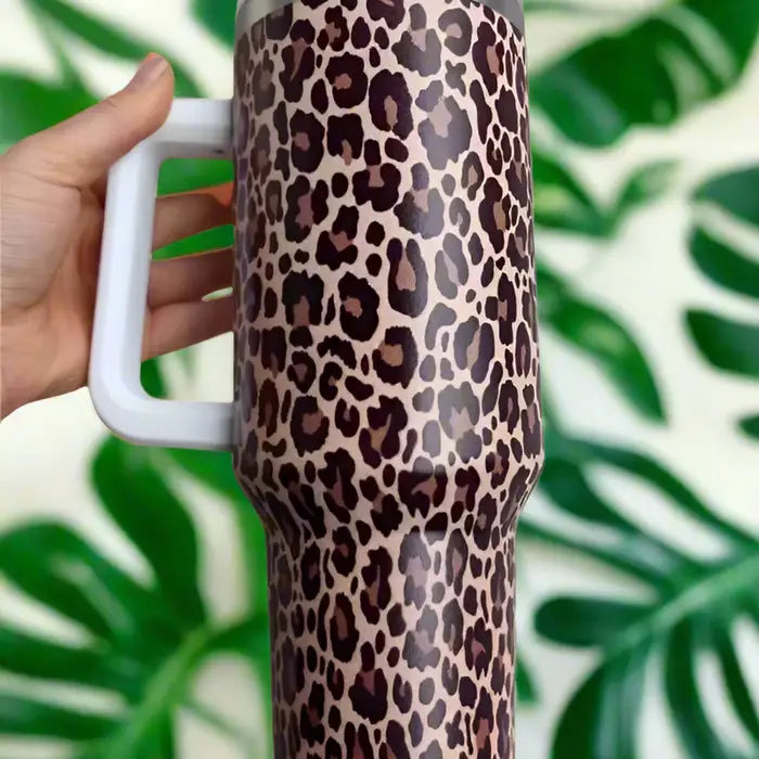 Cheetah 40 oz Tumbler Cup