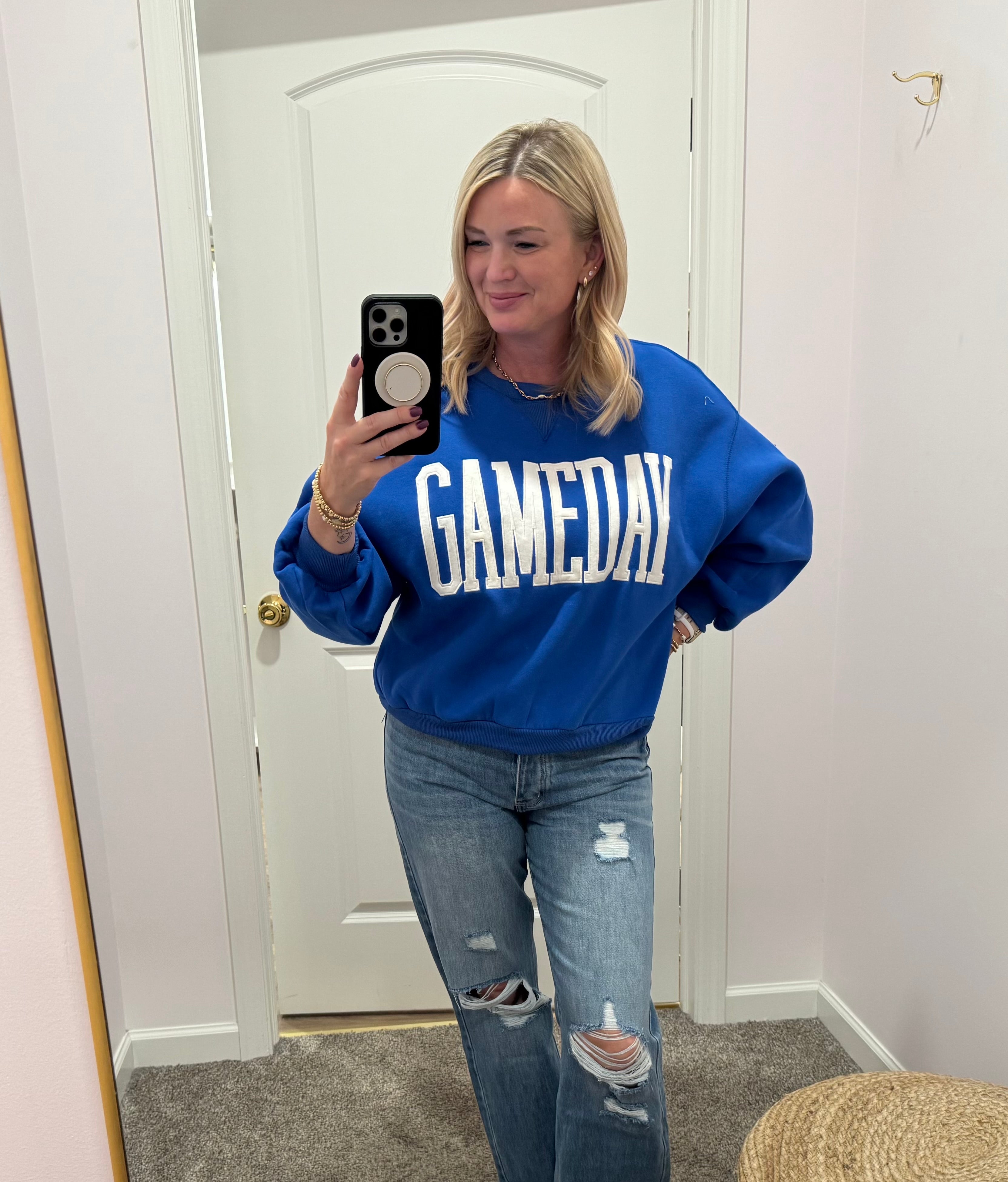 Cobalt Blue Game Day Sweatshirt