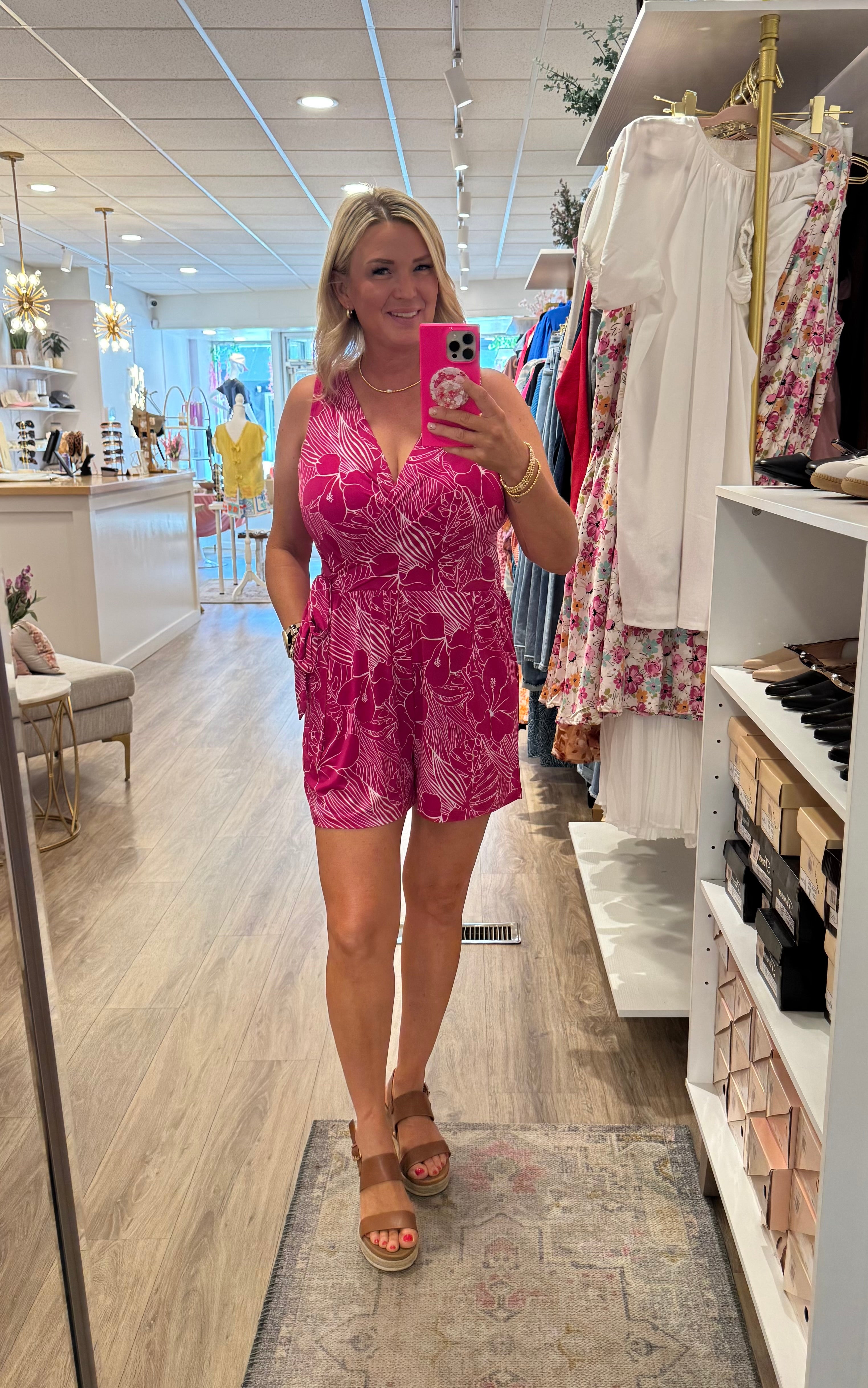 Orchid Oasis Romper