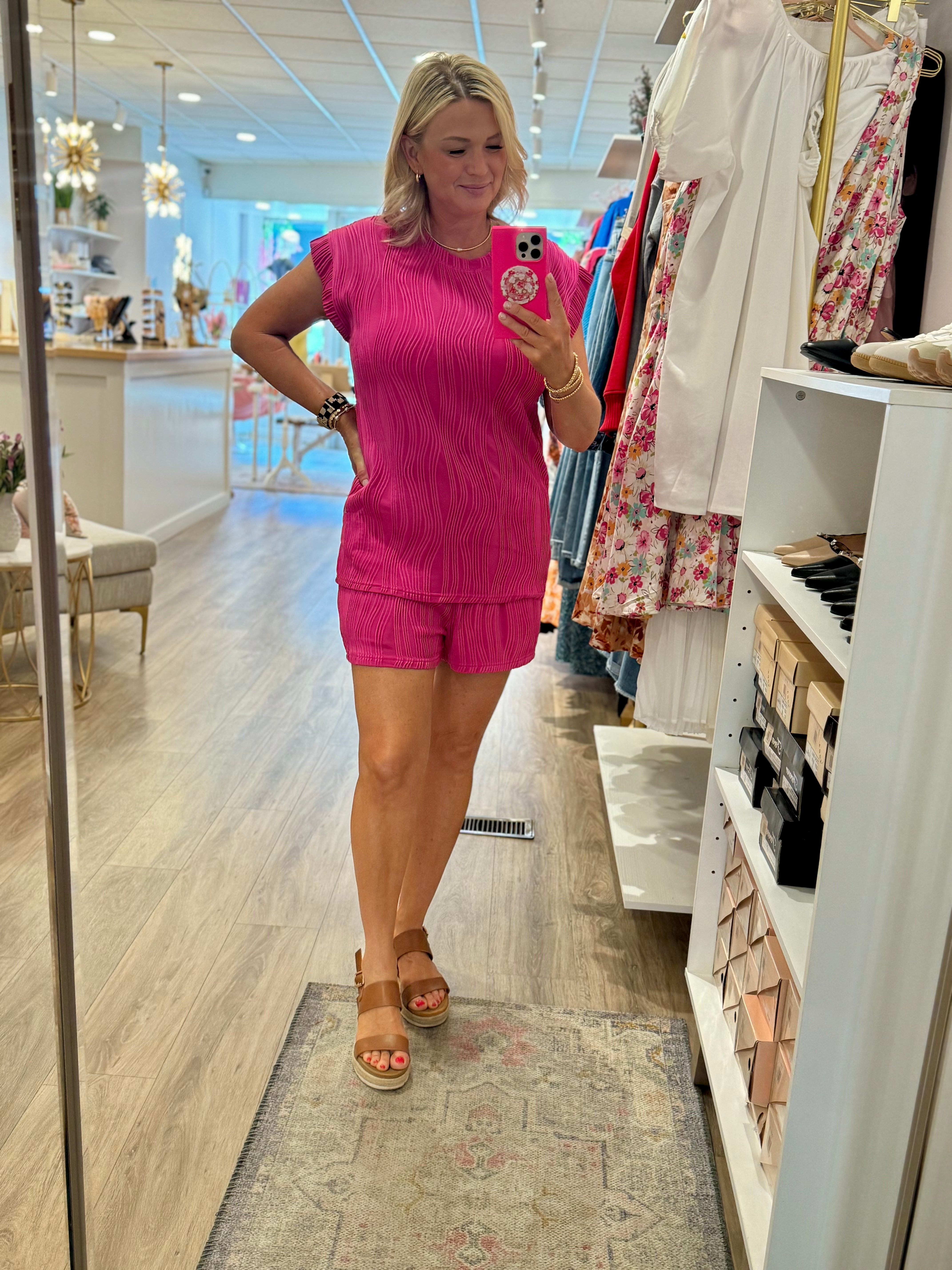 Fuchsia comfy set