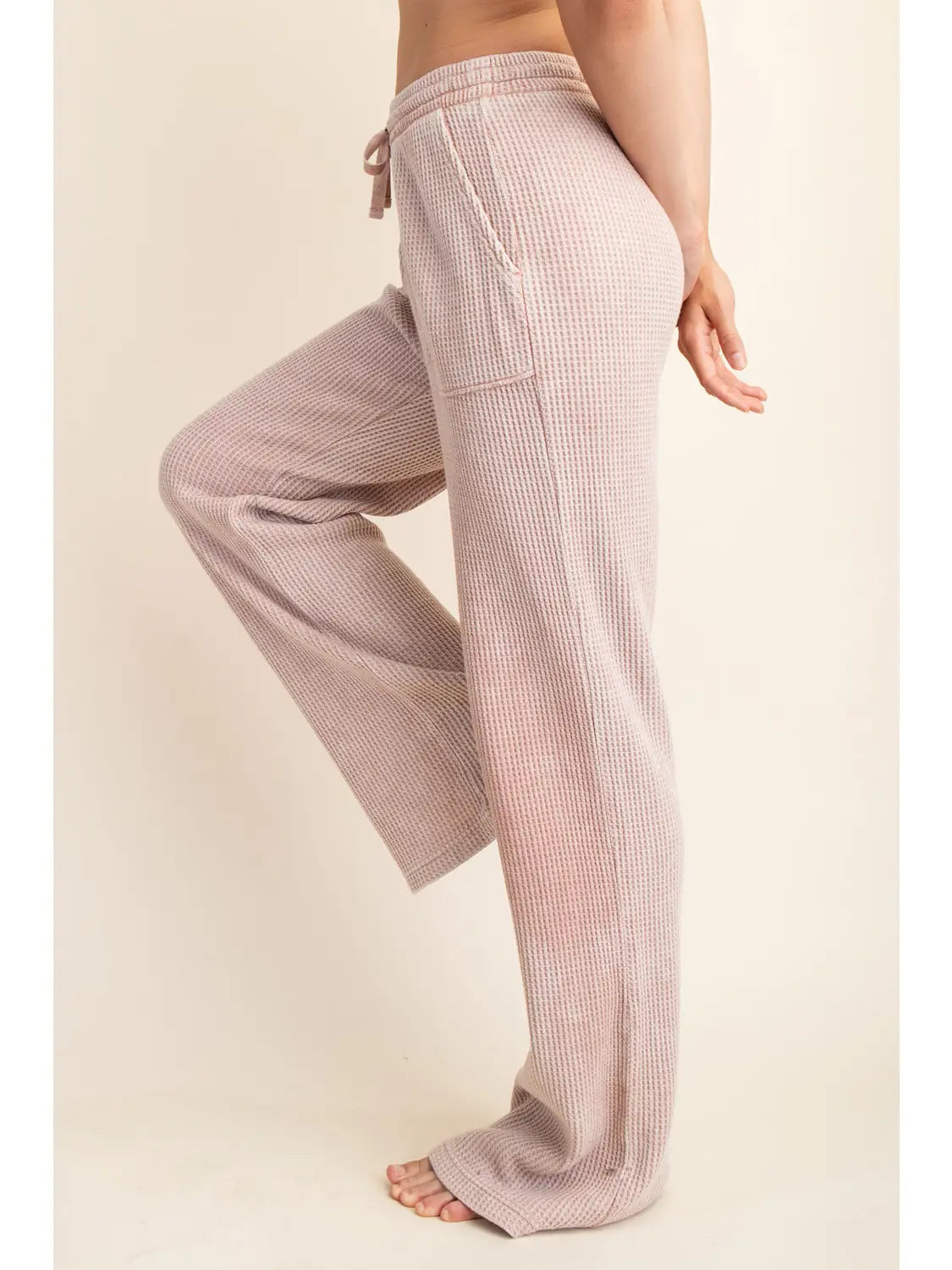 Waffle Knit Sweatpants/More Colors