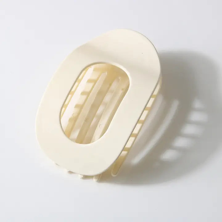 Oval Flat Hair Clip/ More Colors