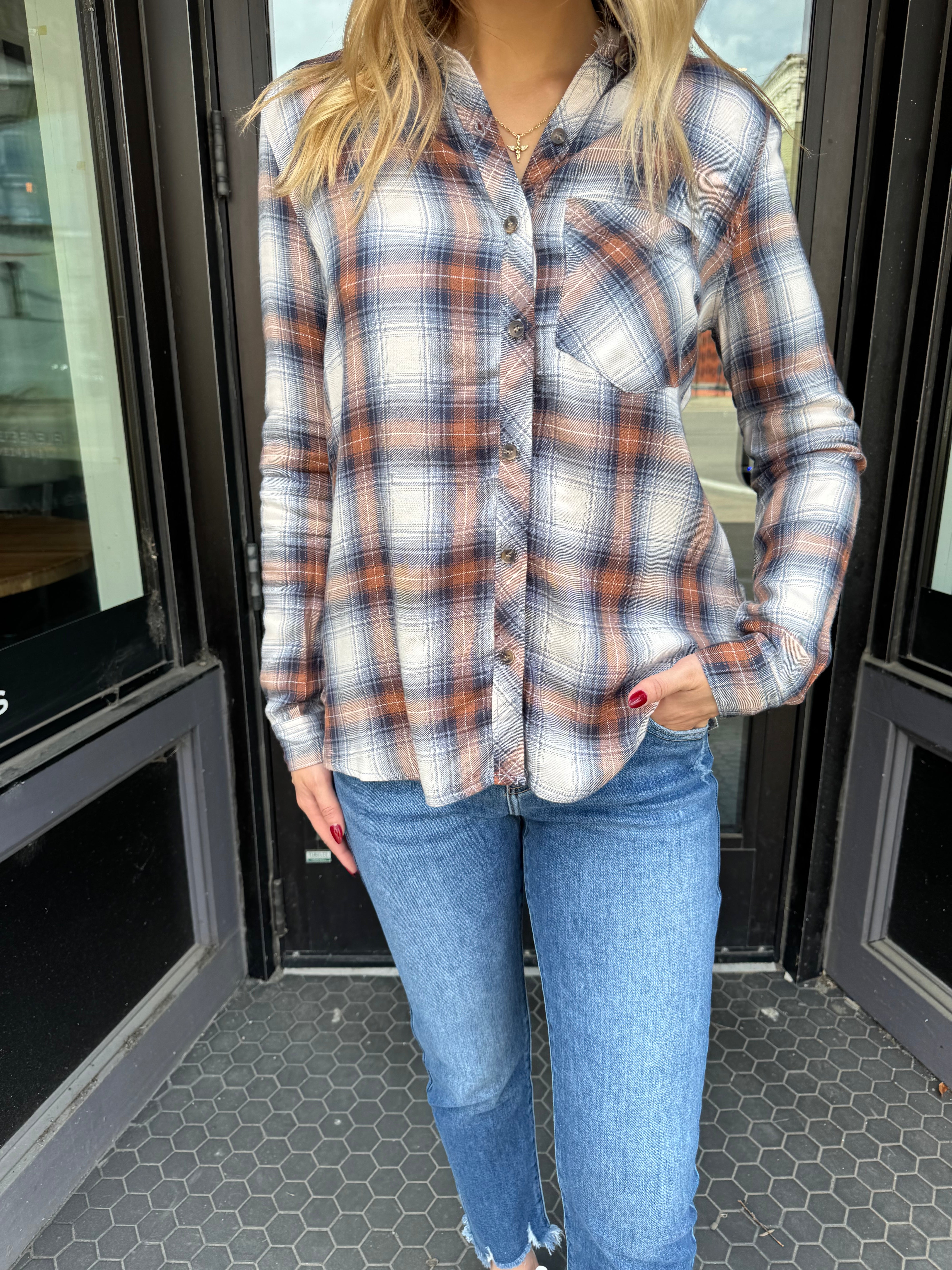 Classic Plaid Button Down