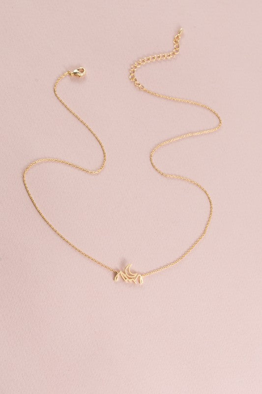 Moon Mountain Necklace