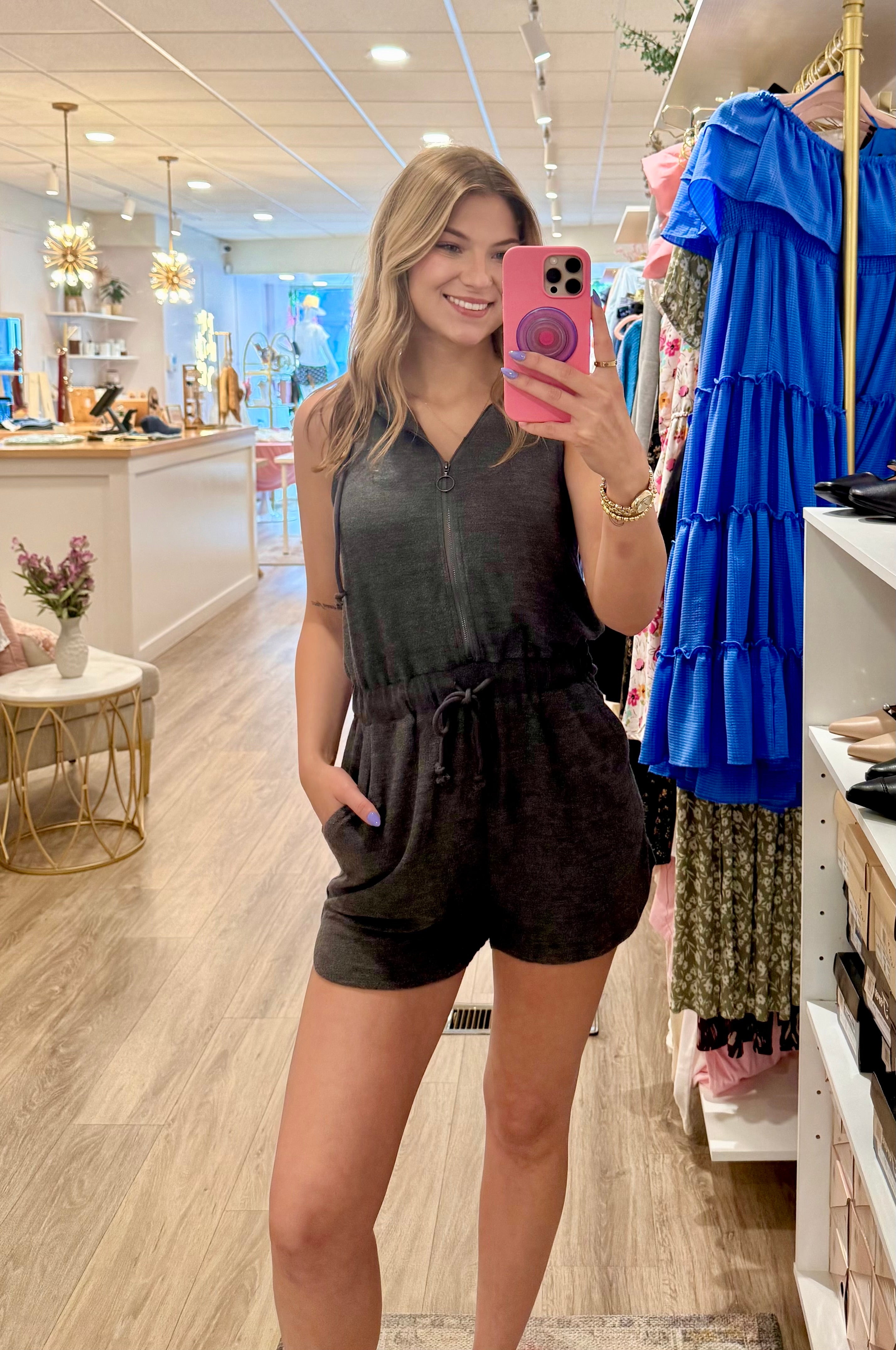 Shadow Hood Romper