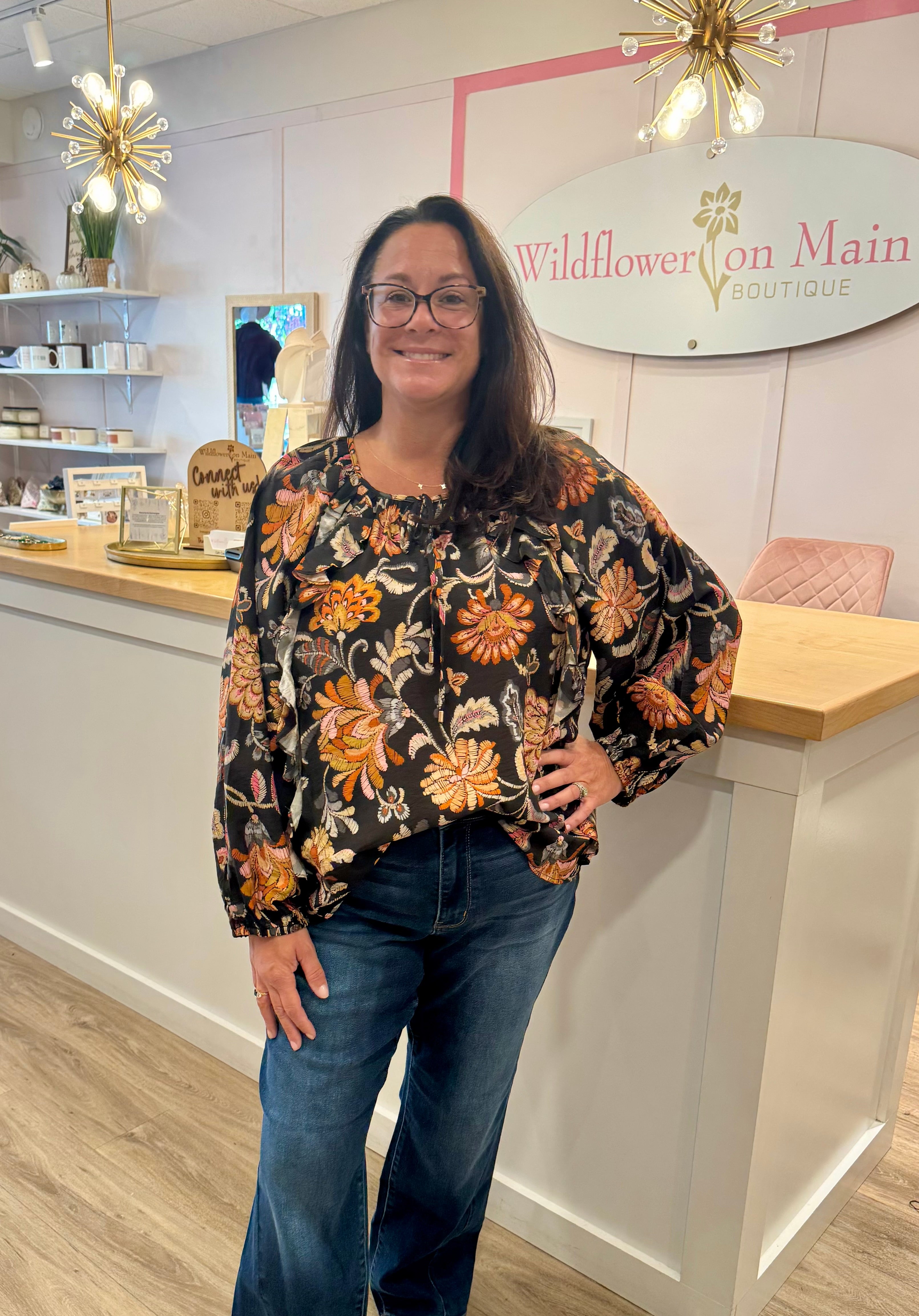 Plus Size Blooming Beauty Top