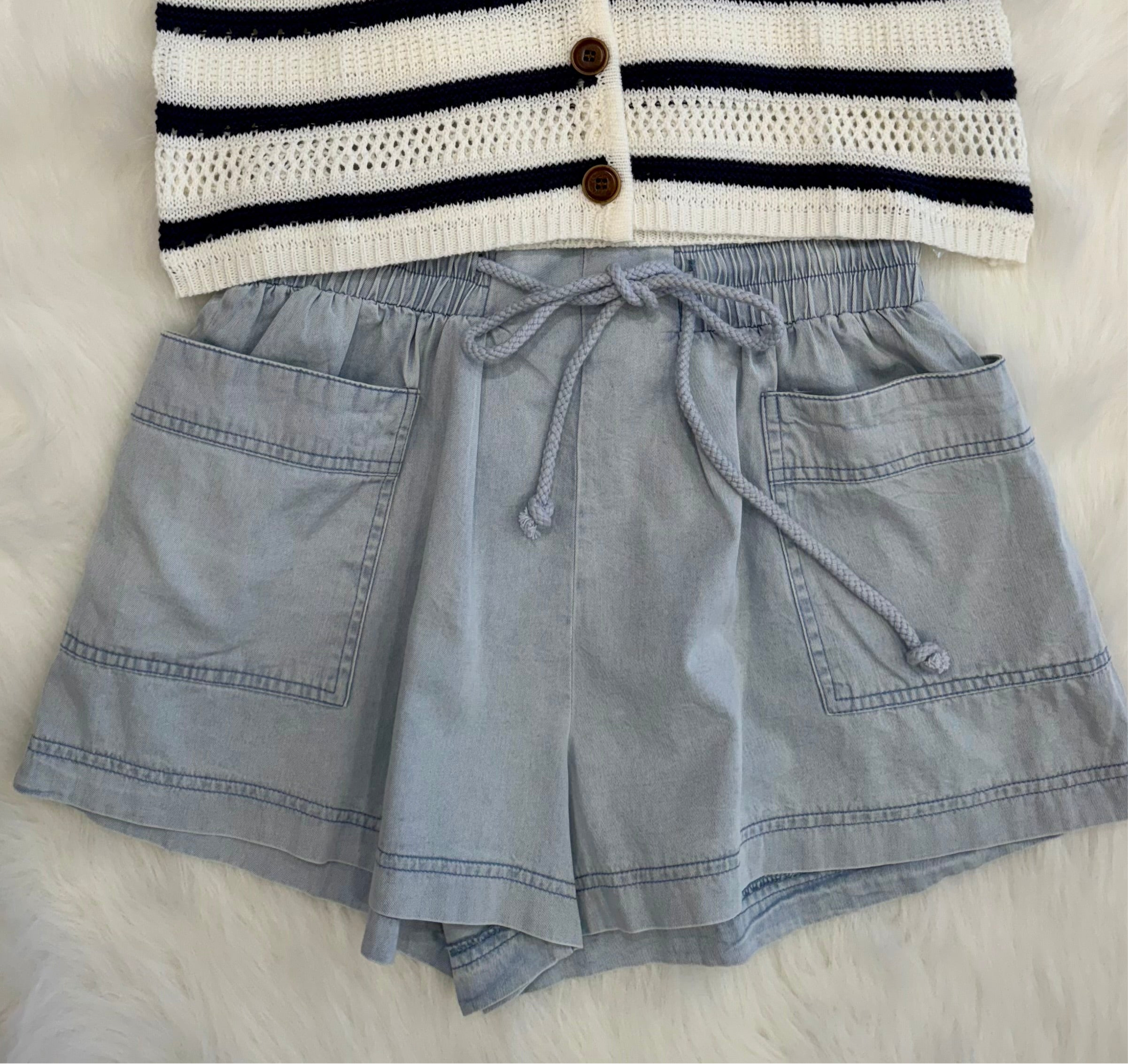 Tie Front flowy short