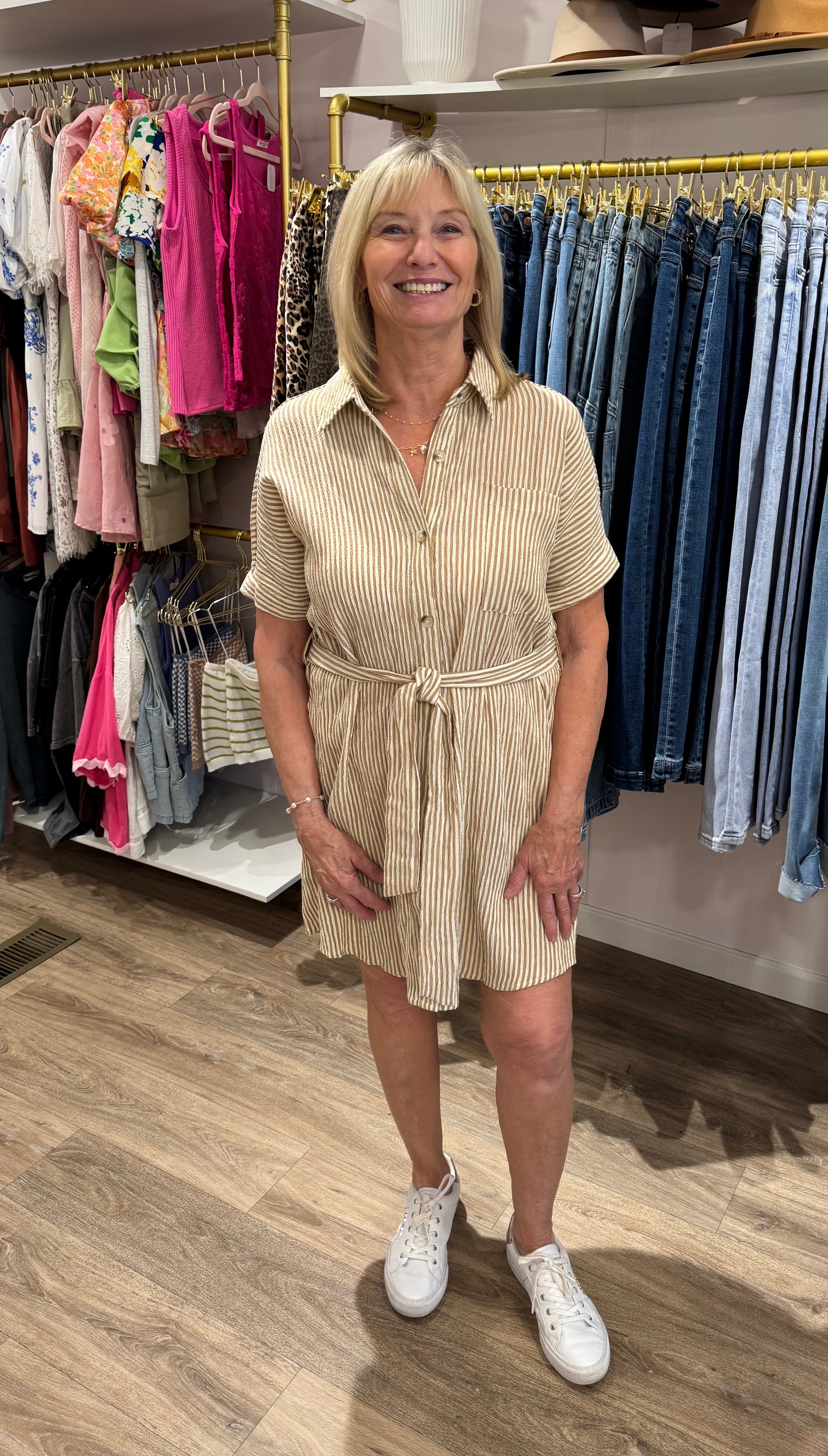 Button Down Shirt Dress