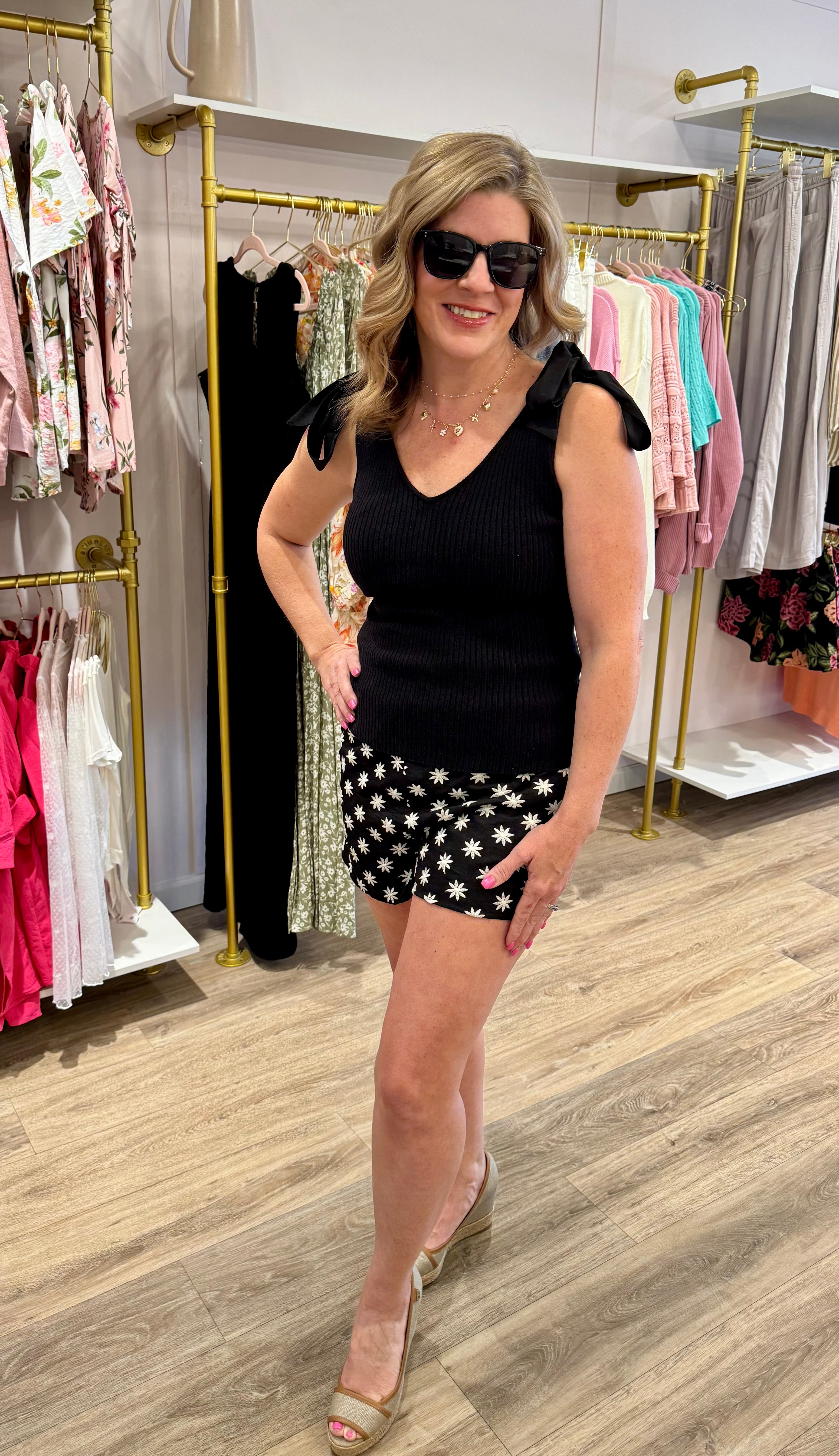 Bloom Embroidered Shorts/ More Colors