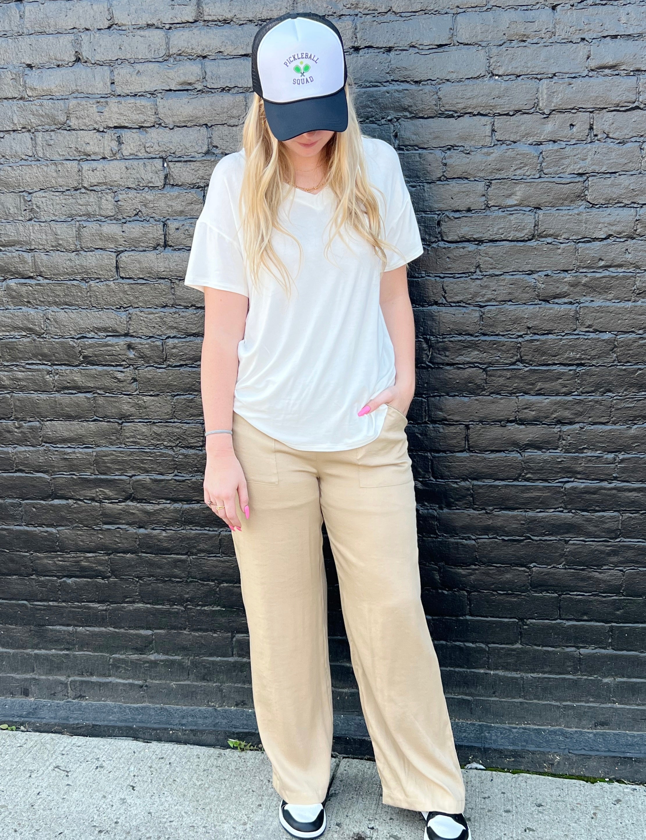 Curvy Dakota Elastic Pants