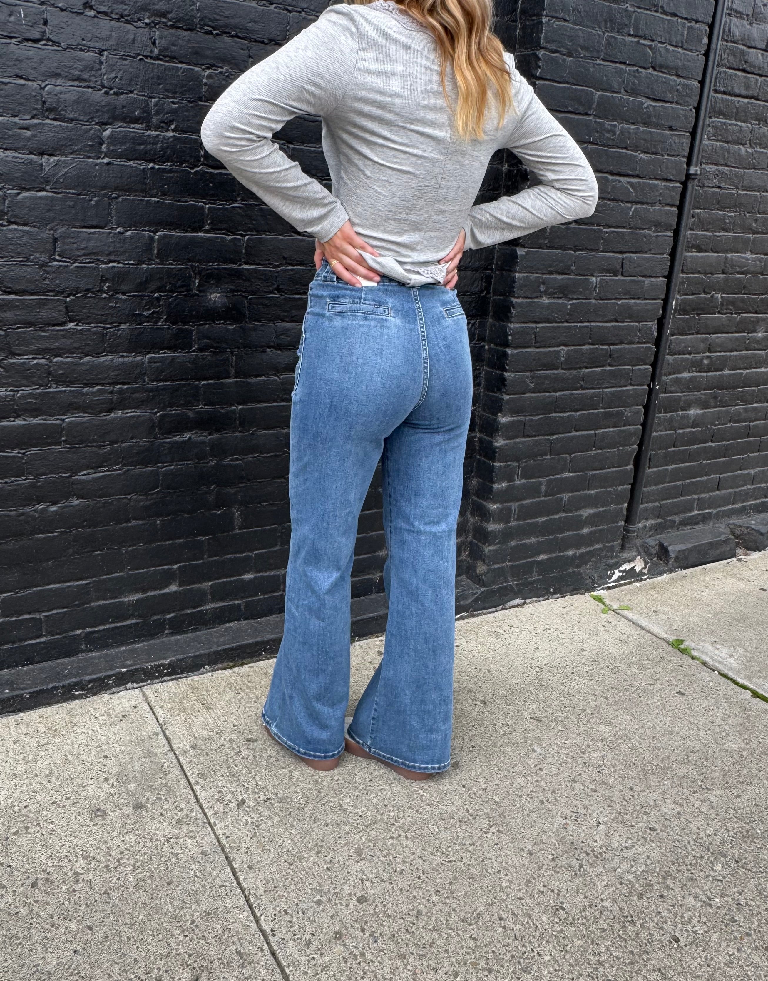 JBD Wide Leg Flare Pant