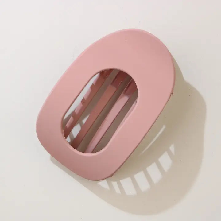 Oval Flat Hair Clip/ More Colors