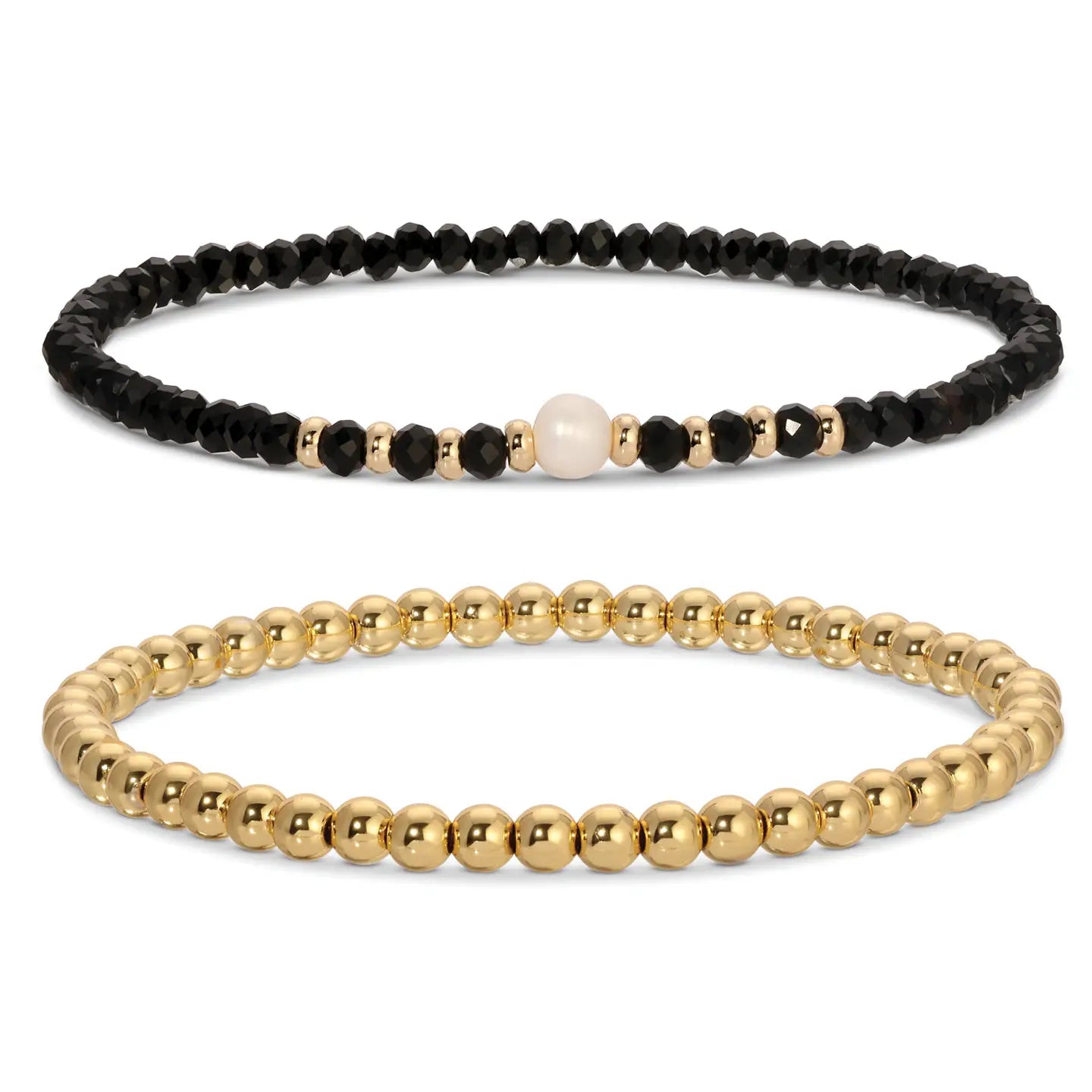 Elegant 2 Pack Stretchy Bracelets / More Colors