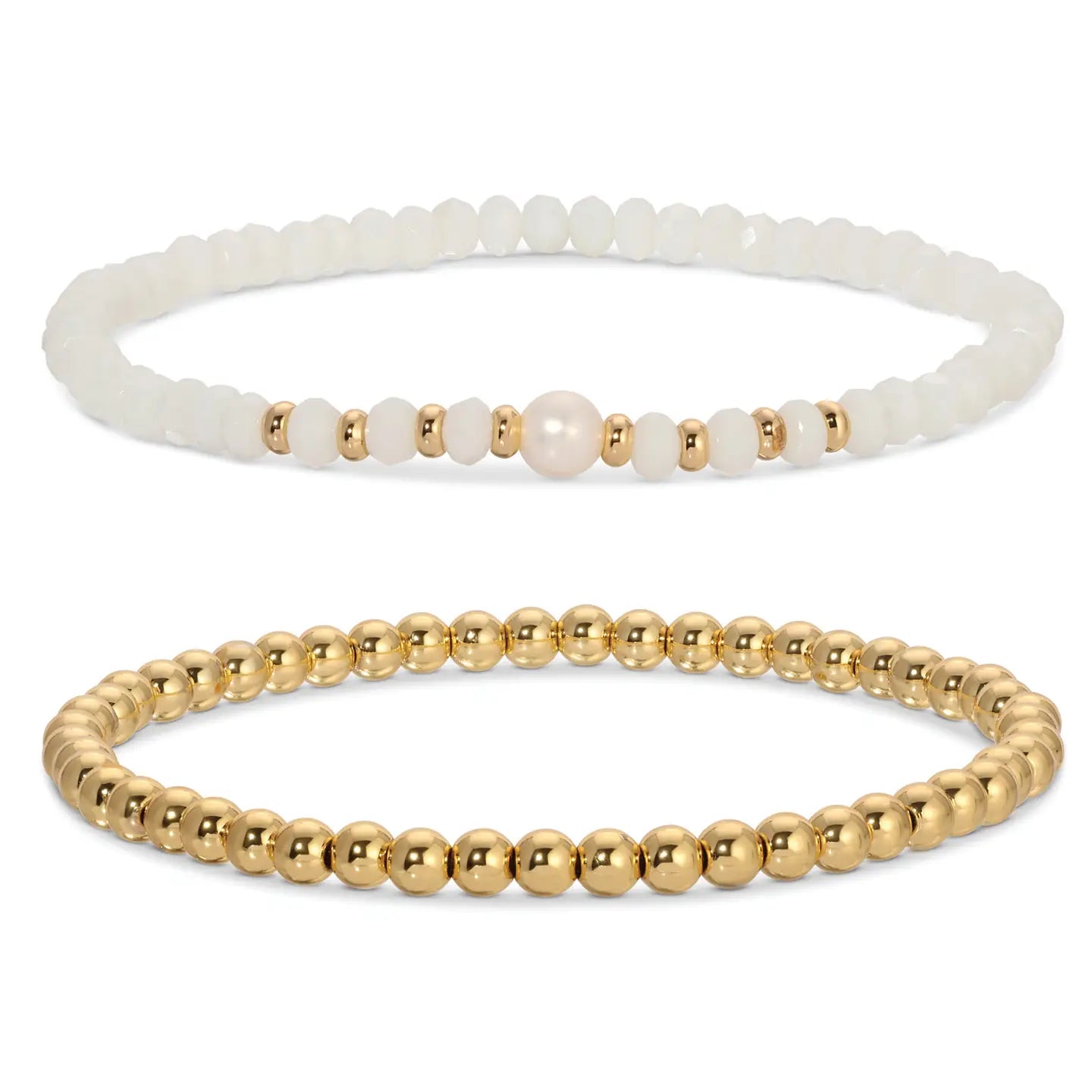Elegant 2 Pack Stretchy Bracelets / More Colors