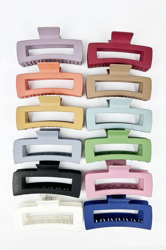 Matte Extra Large Claw Clips