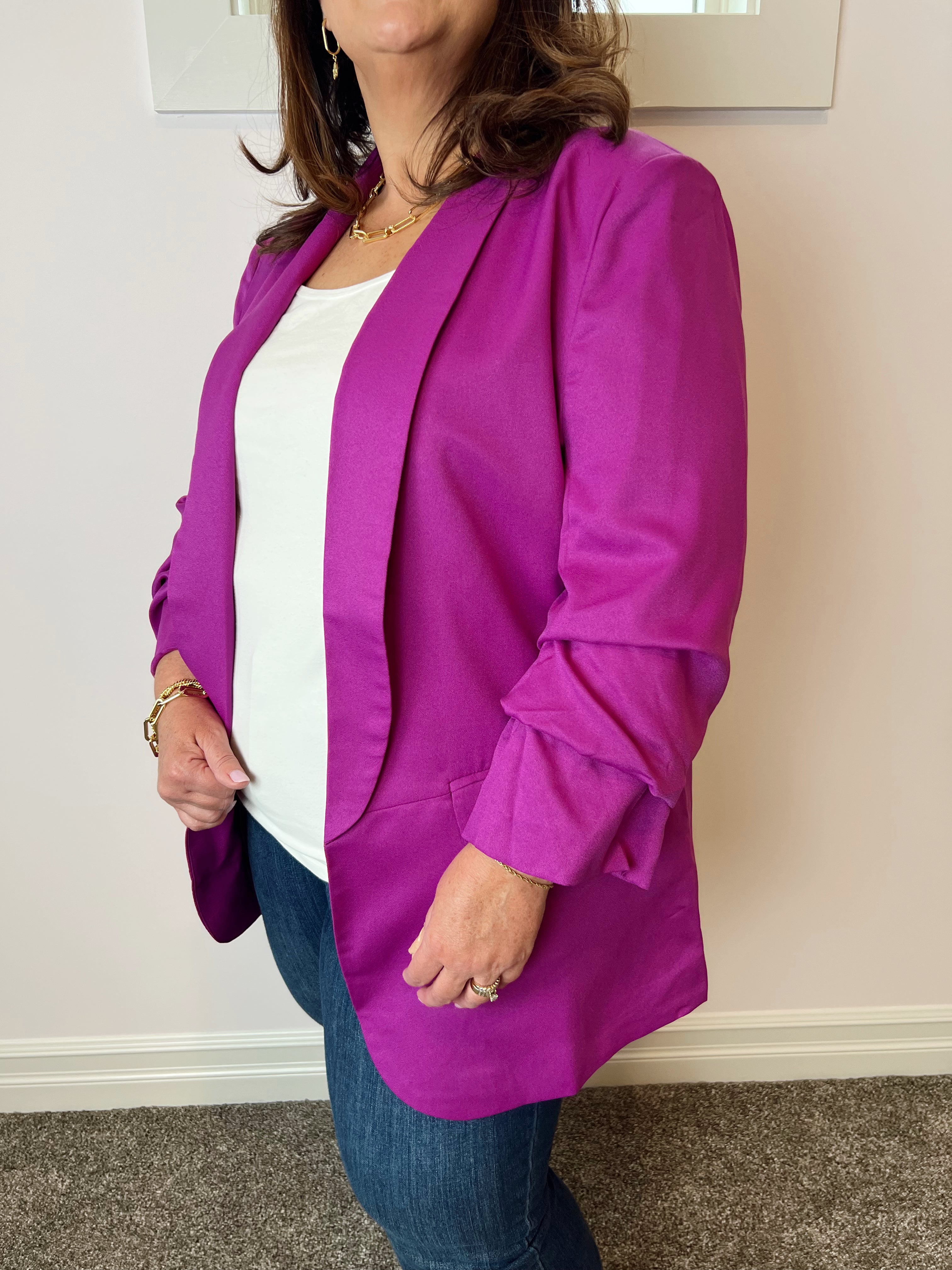 Curvy Kelley Blazer- More Colors