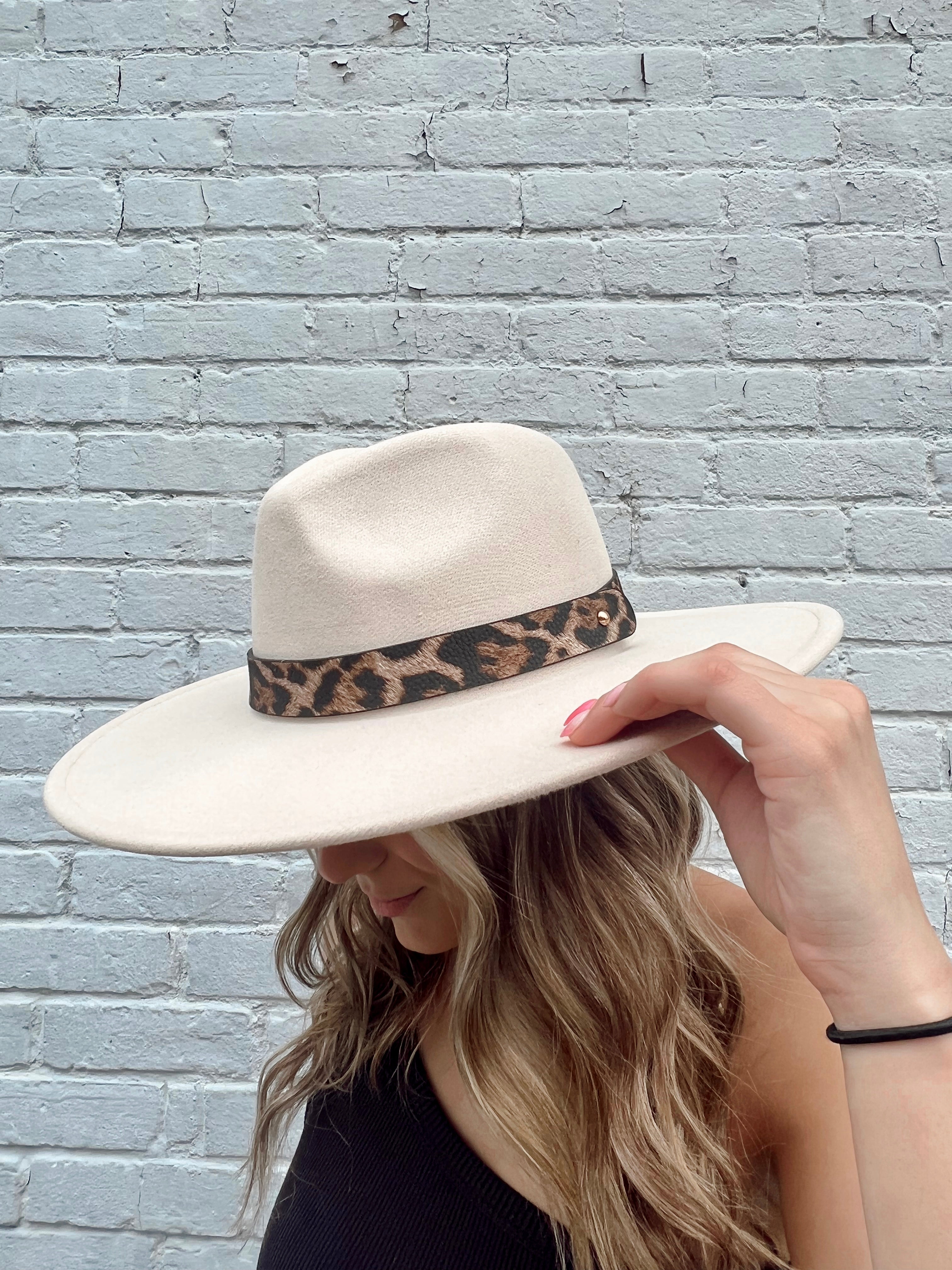 Wildflower Leopard Hat