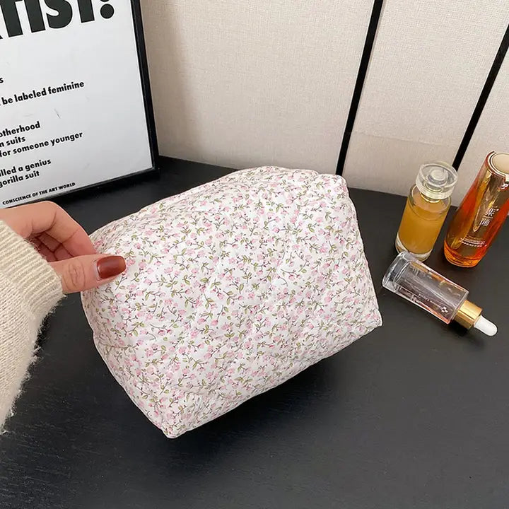 Floral Cosmetic Bags/ More Colors