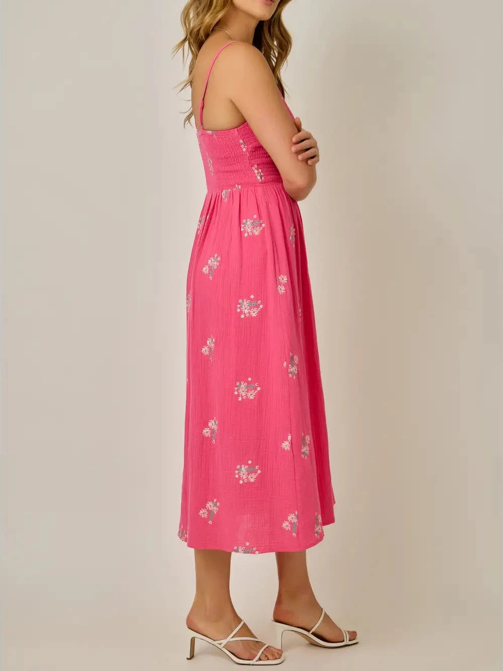 Blooming Grace Midi Dress