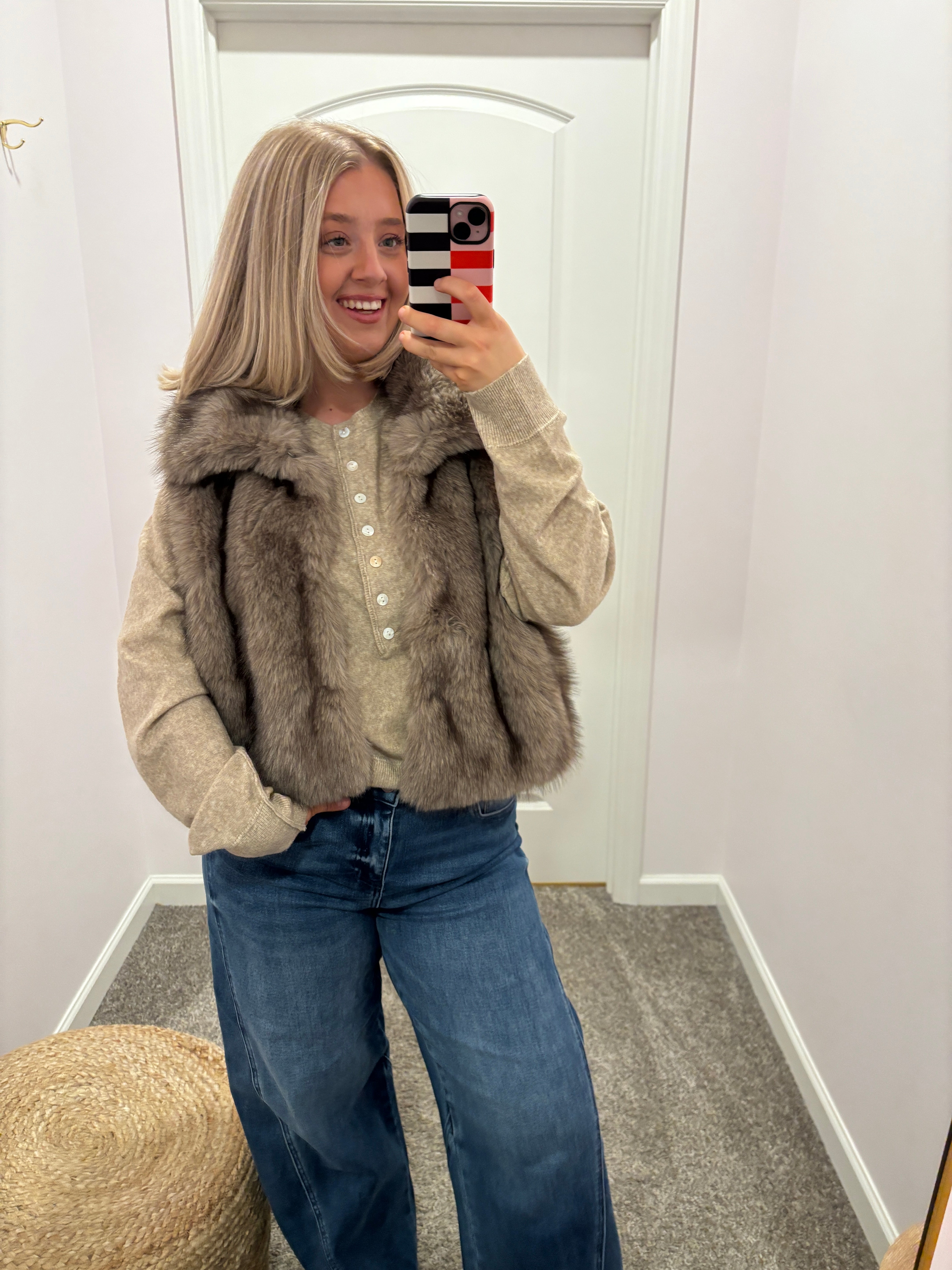 Faux Fur Vest