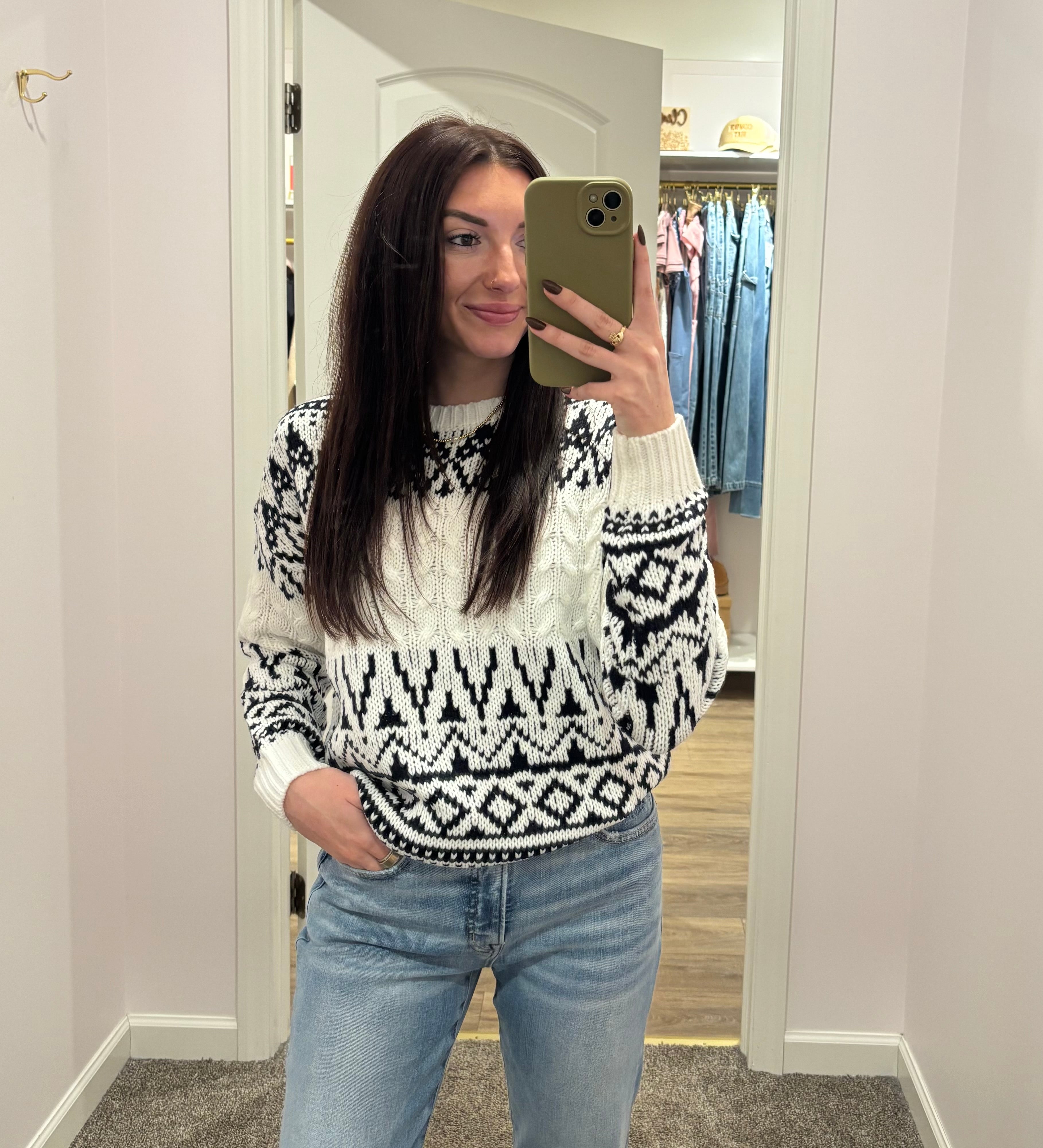 Christmas Faire Isle Sweater