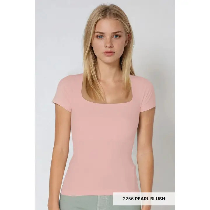 Squarely Chic Top/ More Colors