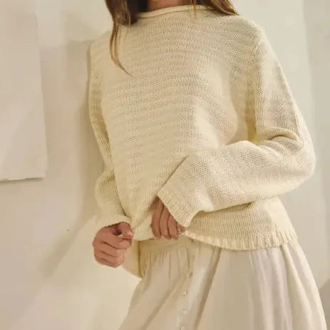 Oversized Spring Stroll Striped Sweater/ More Colors