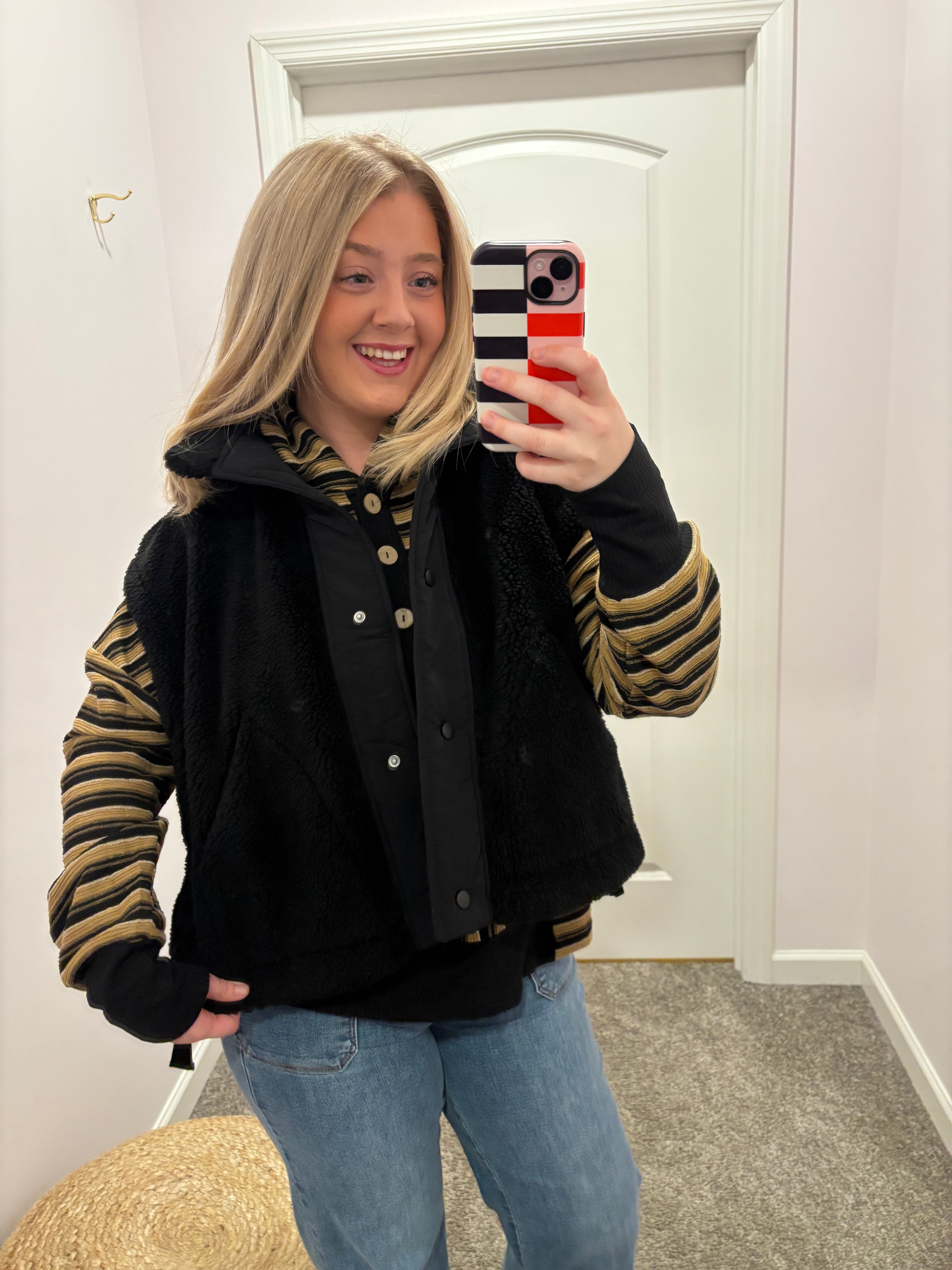 Sherpa Oversized Vest/ More Colors