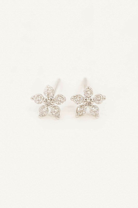 Flower Stud Earrings