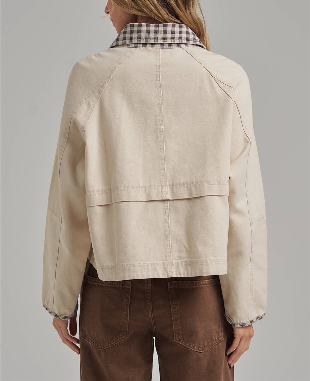 Vintage Oxford Canvas Twill Fall Jacket