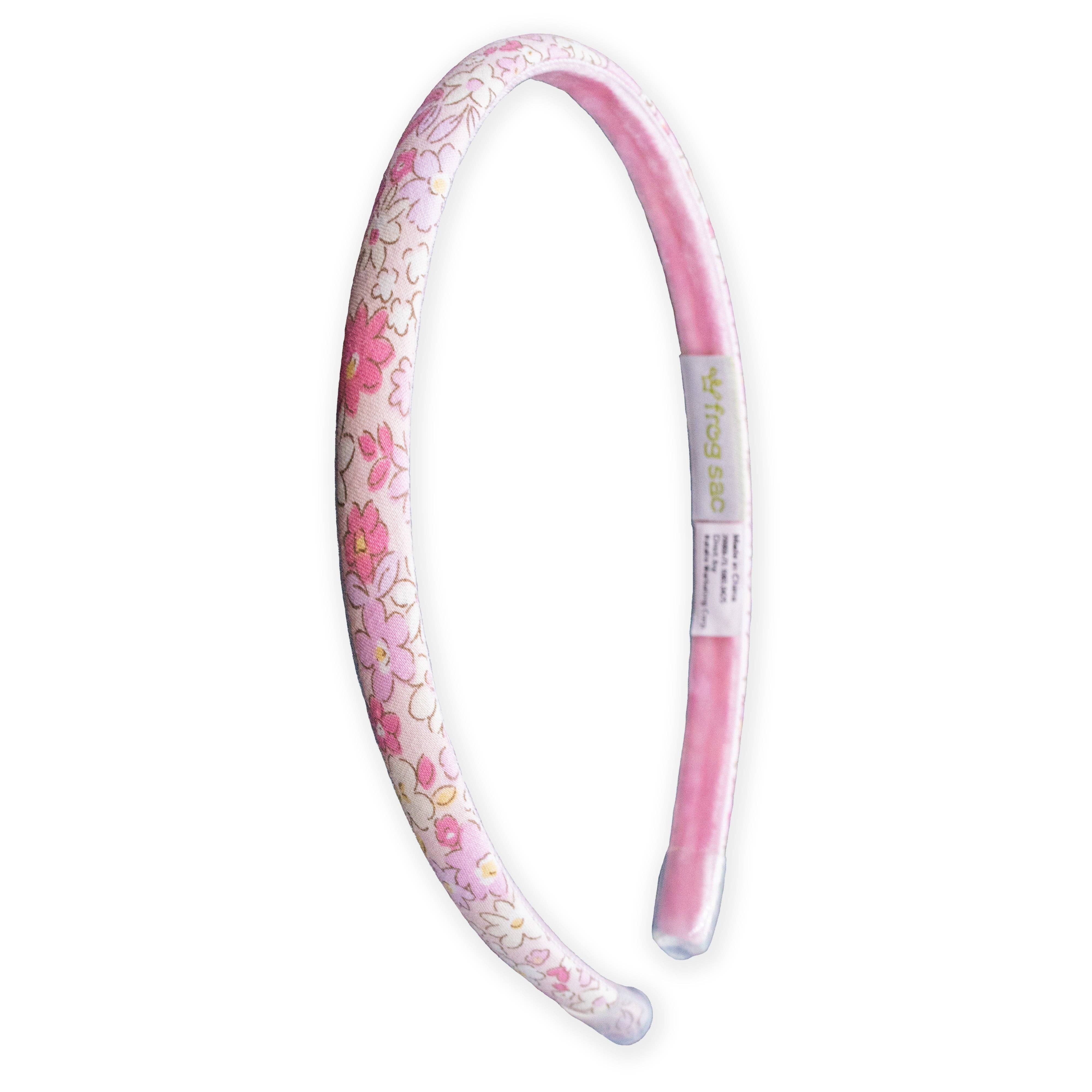 Thin Floral Headband - Non Slip Hair Accessories for Kids/ More Colors