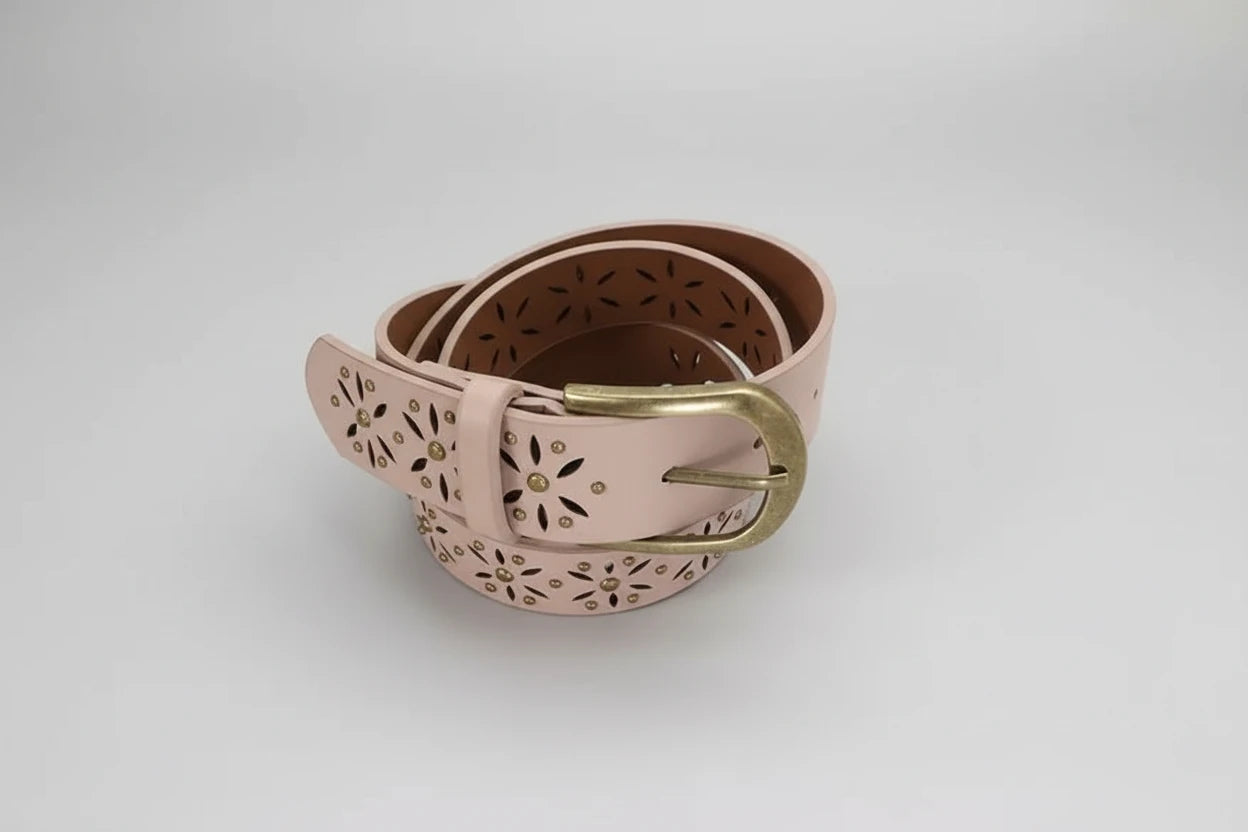 Flower Cut out Belt/ More Colors