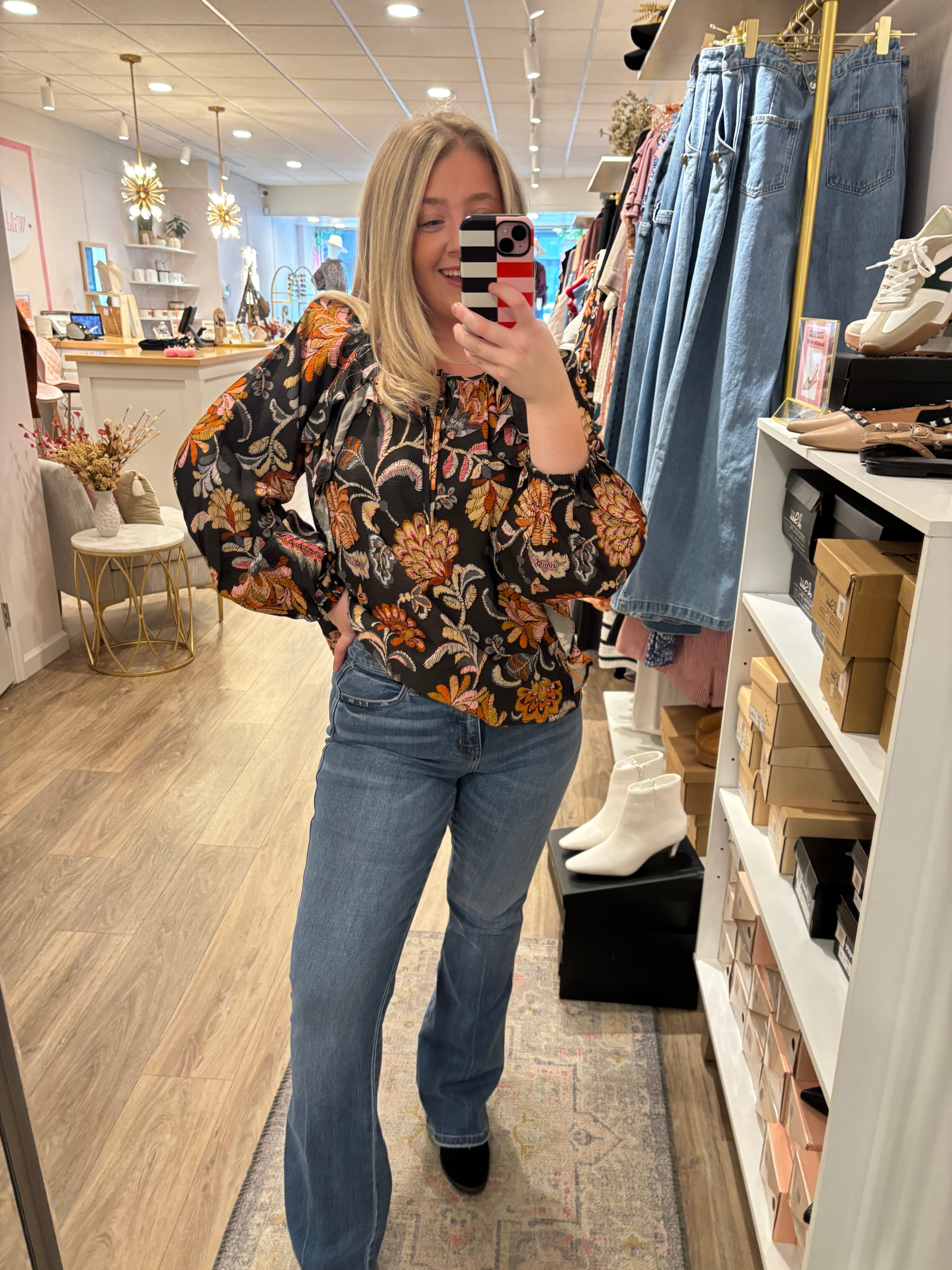 Fall Blooming Beauty Blouse