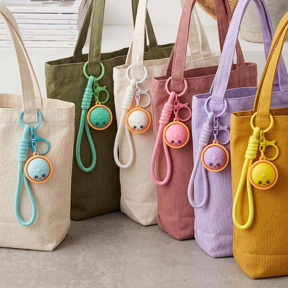 Cute Bao Bun Dumpling Bag Charm Keychains/ Assorted