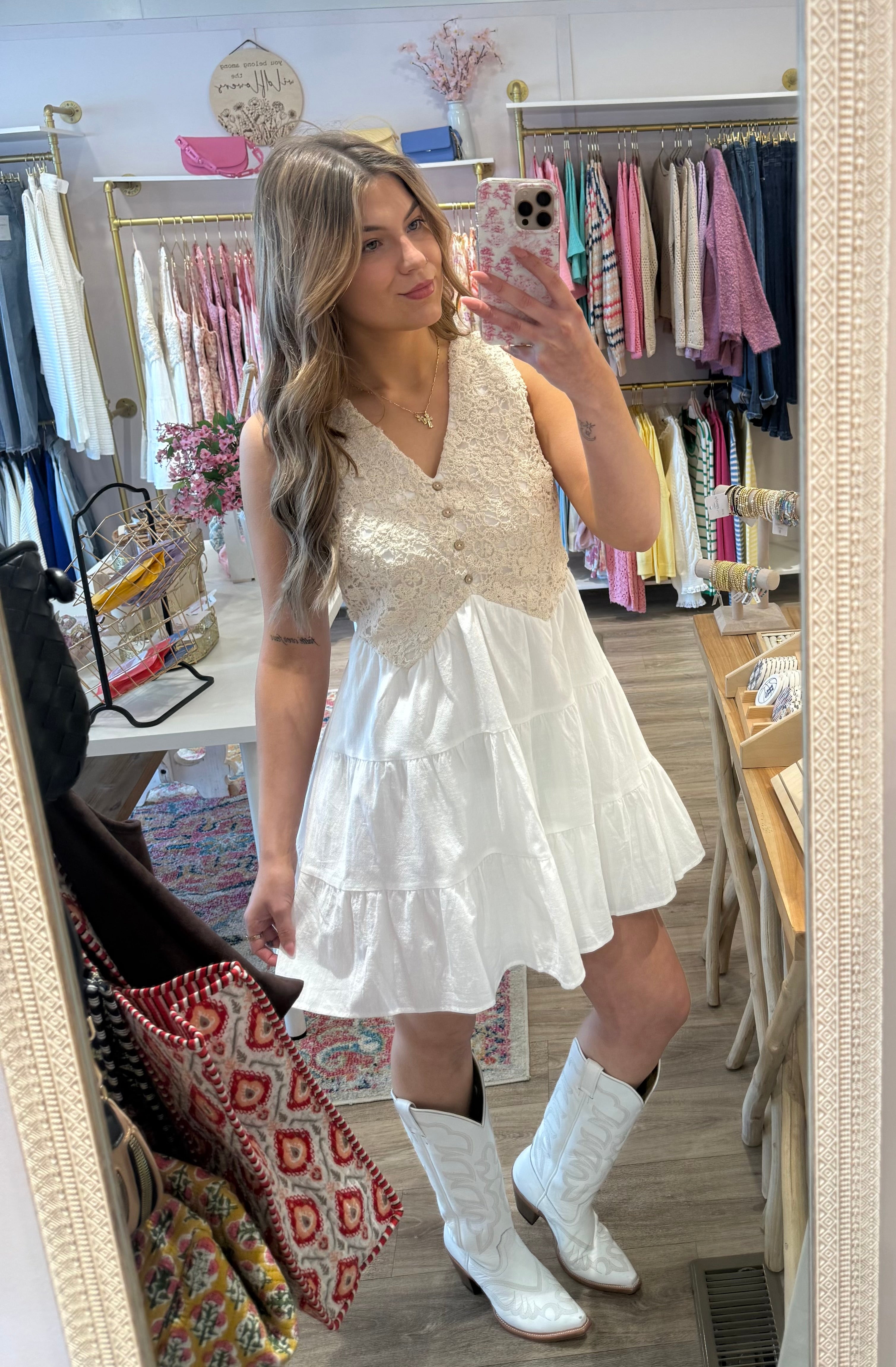 Sweetheart Crochet Dream Dress