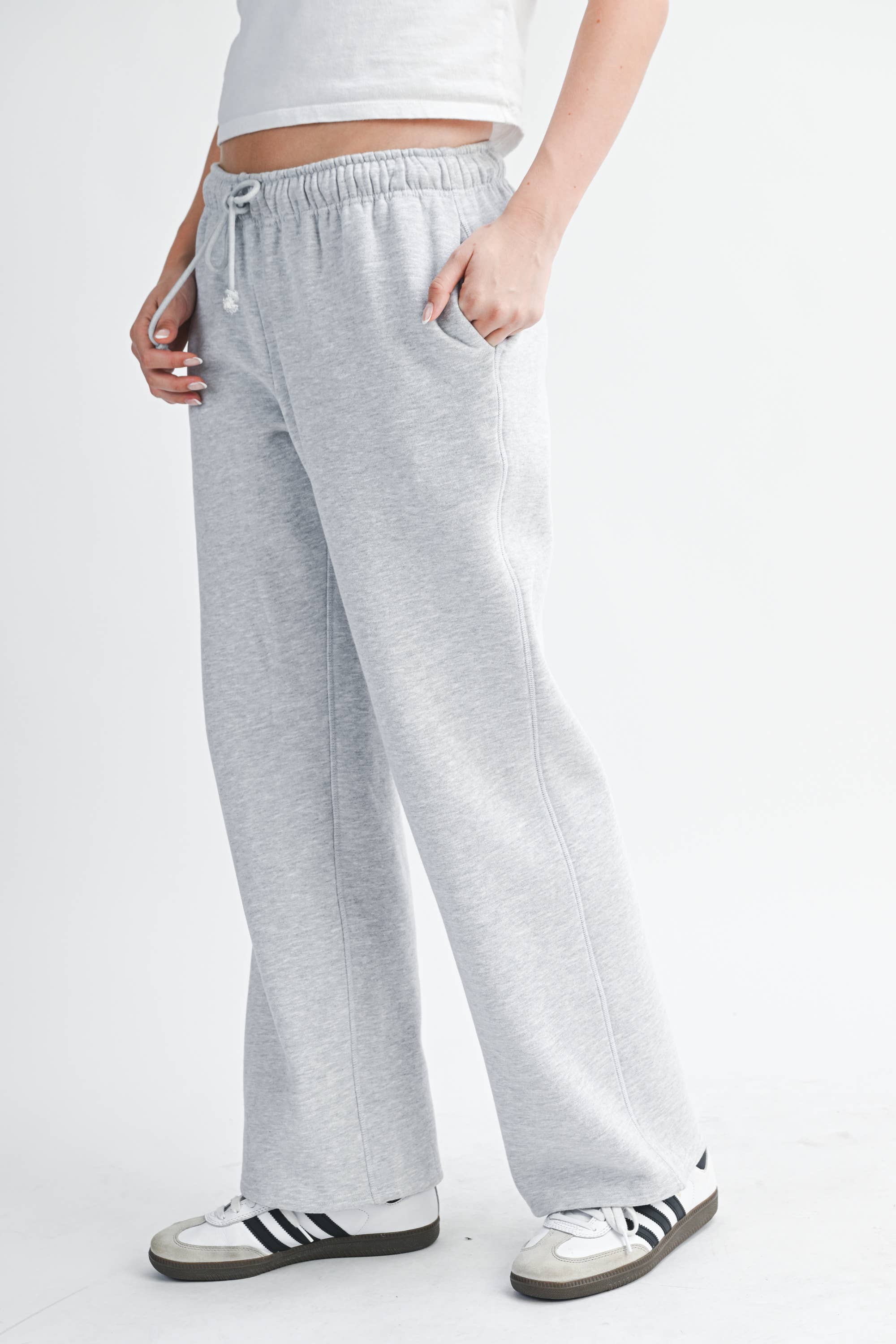 Relaxed Fit Drawstring Sweatpants