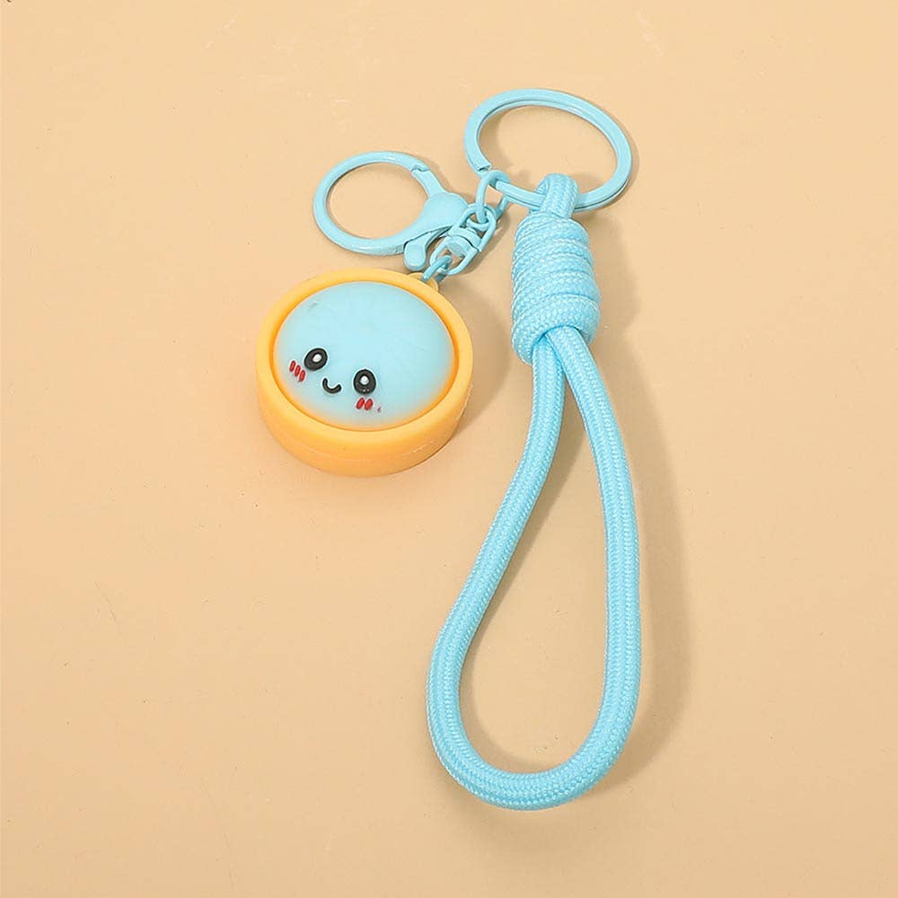 Cute Bao Bun Dumpling Bag Charm Keychains/ Assorted
