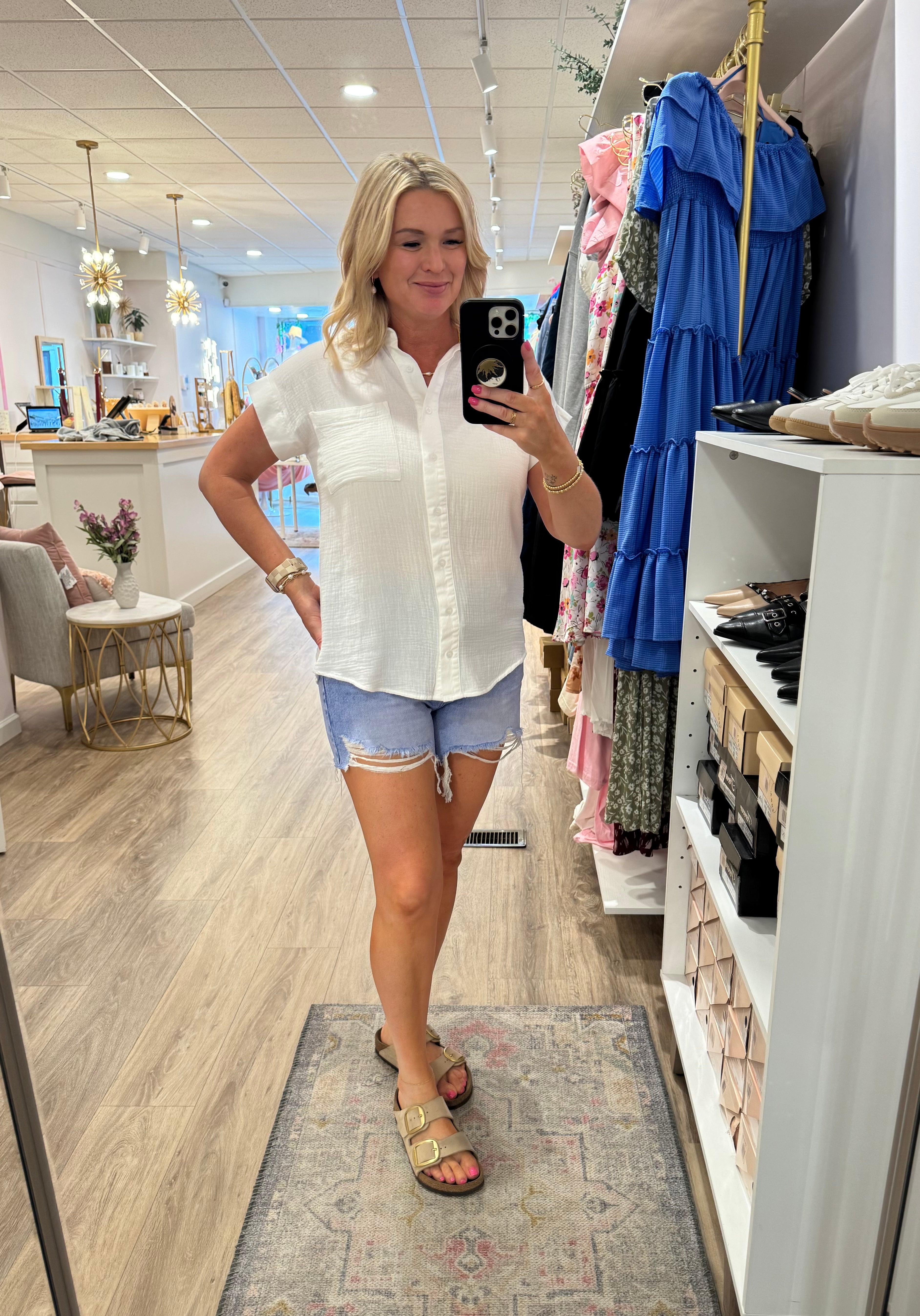 Airy Pristine Top