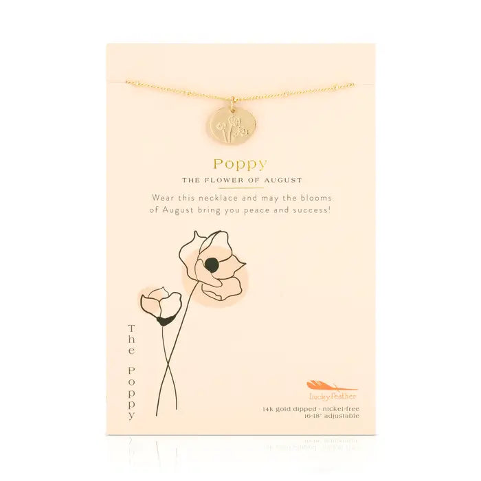 Moments of You Birth Flower Necklace