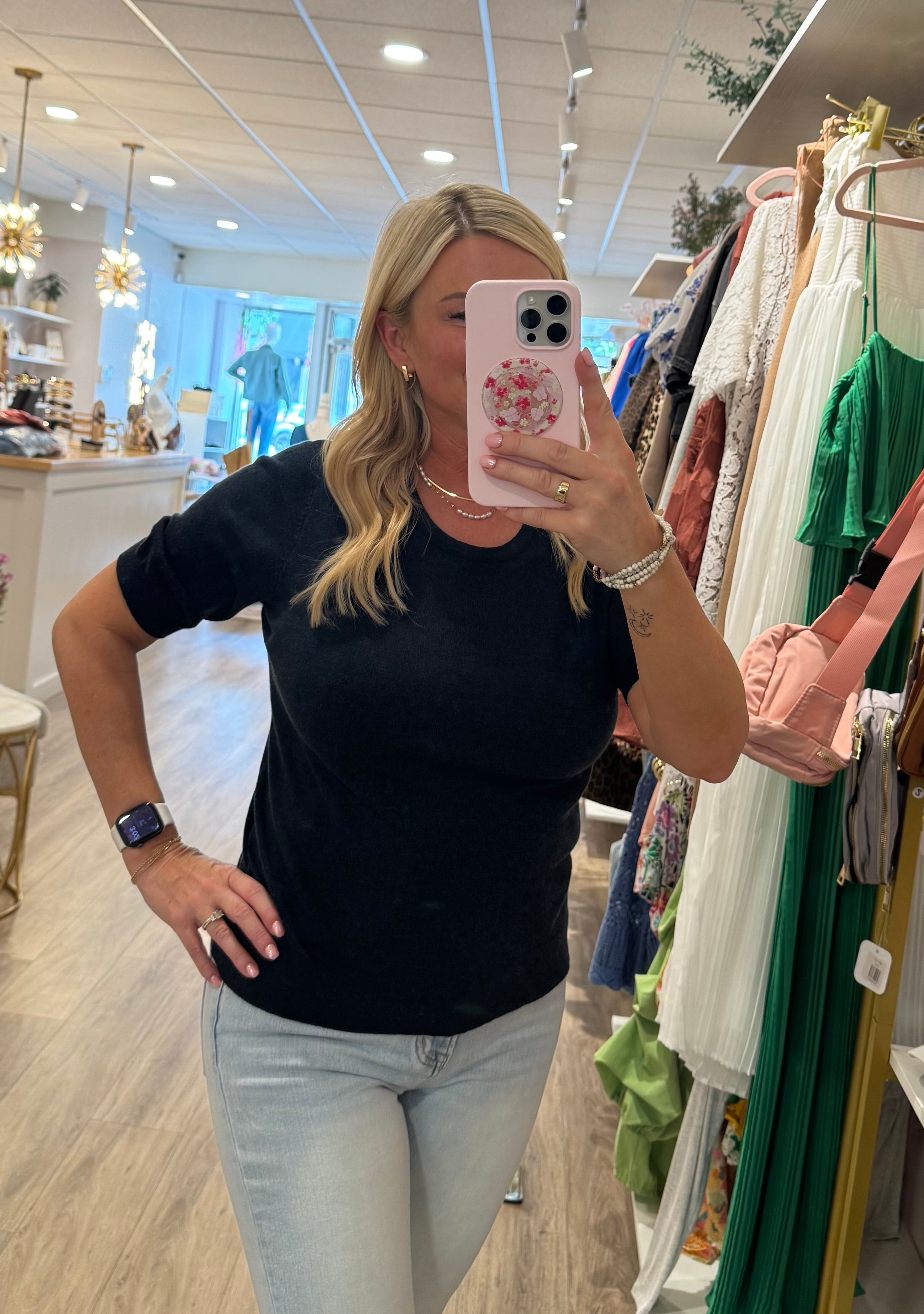 Simple Style Top/ More Colors
