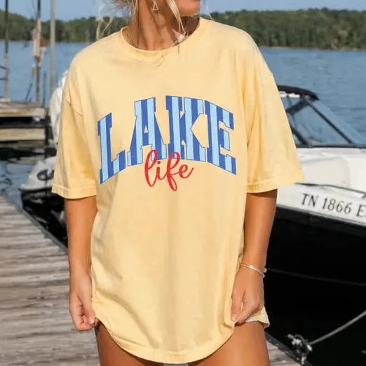 Lake Life Tee/ More Colors