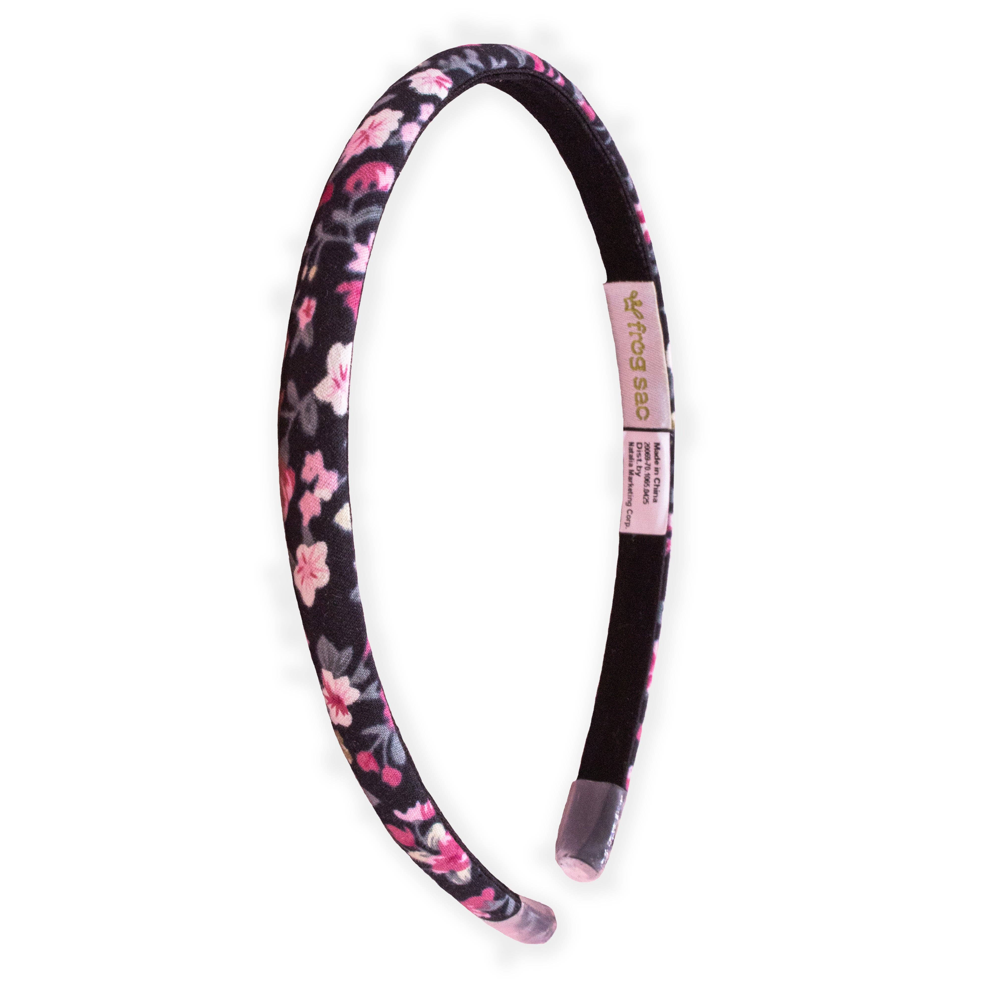 Thin Floral Headband - Non Slip Hair Accessories for Kids/ More Colors